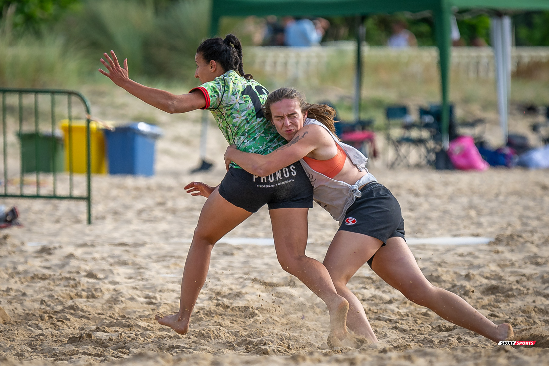  Universitario de Cantabria Rugby Club - Santoña Rugby Club - Rugby Playa - Circuito International del Cantabrico de Rugby Playa - IV Torneo Internacional de Laredo (#2024RugbyPlayaIVLaredo) Photo by: Fredy Monfoto | Siuxy Sports 2024-07-13
