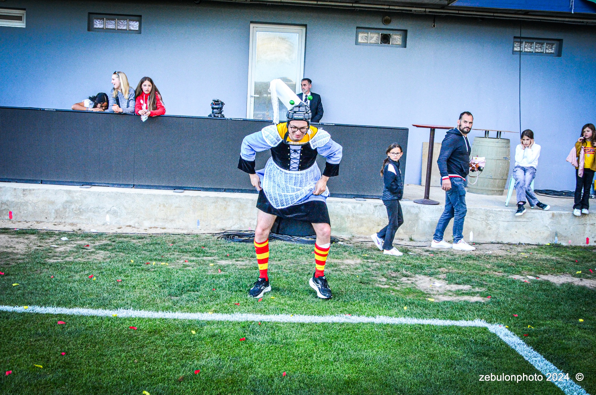  US Arlequins Perpignanais - Lyon Olympique Universitaire - Rugby - FFR 2024 - TOP14 - USAP (51) VS (20) LOU (#FFR24T14USALOU04) Photo by: Photo Zebulon | Siuxy Sports 2024-04-20