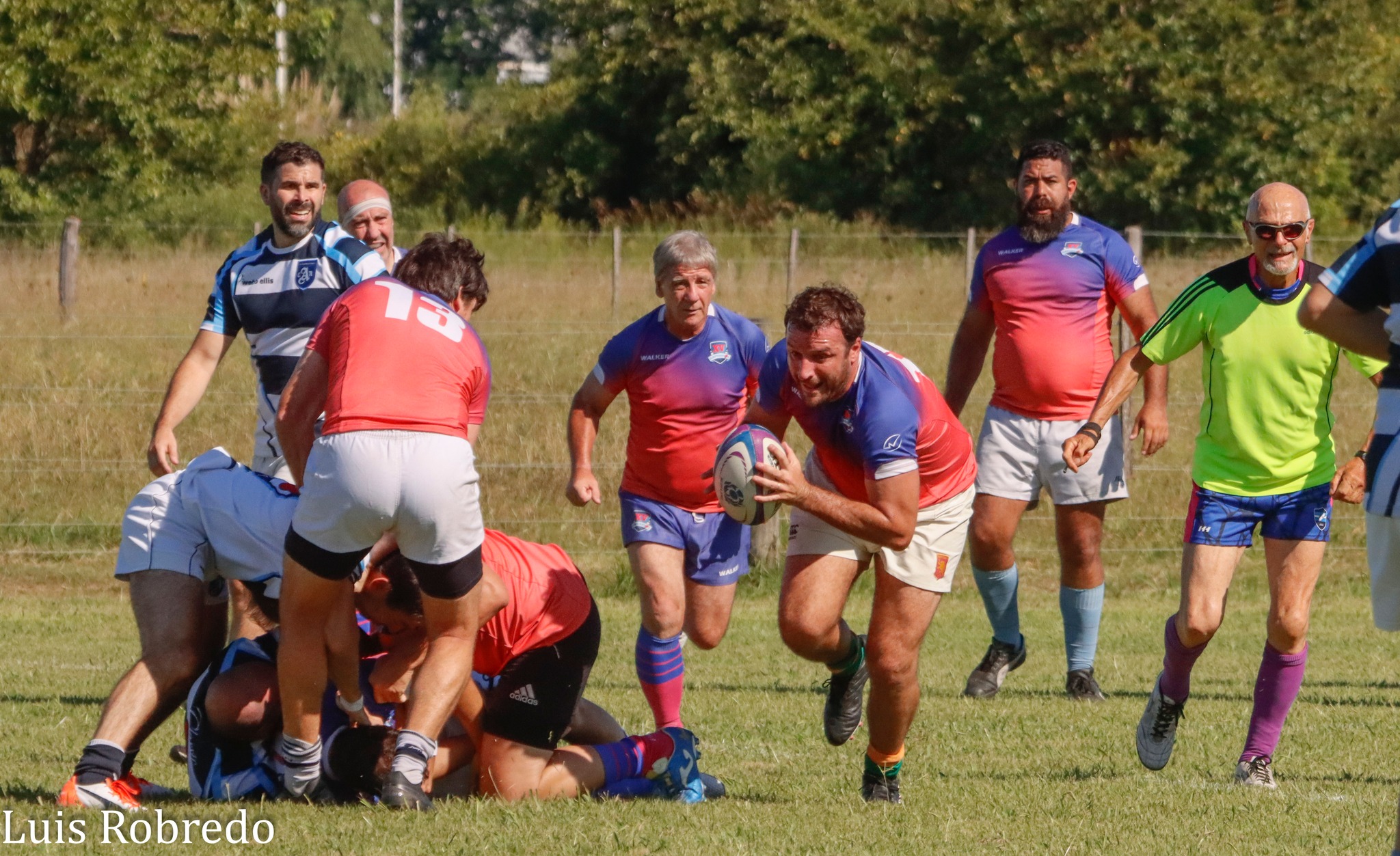  Repuestos XV - Club Argentino de Rugby - RugbyV - 6TO ENCUENTRO DE VETERANOS DEL ARECO RUGBY CLUB - Repuestos XV vs Club Argentino de Rugby (#2024EncVetARCRXVCAR) Photo by: Luis Robredo | Siuxy Sports 2024-03-09