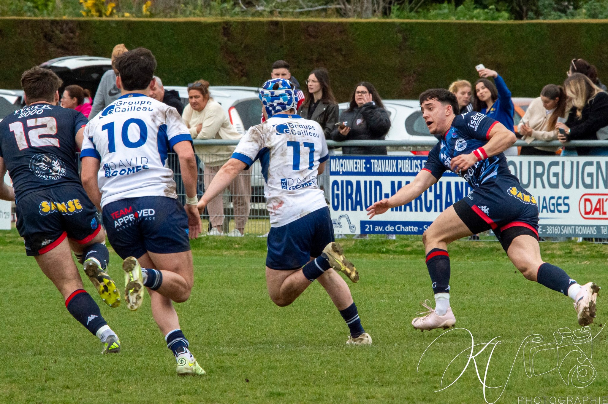  FC Grenoble Rugby - US Colomiers - Rugby - 2024 Espoirs - FC Grenoble (19) vs (13) US Colomiers (#ESP24FCGUSC03) Photo by: Karine Valentin | Siuxy Sports 2024-03-17
