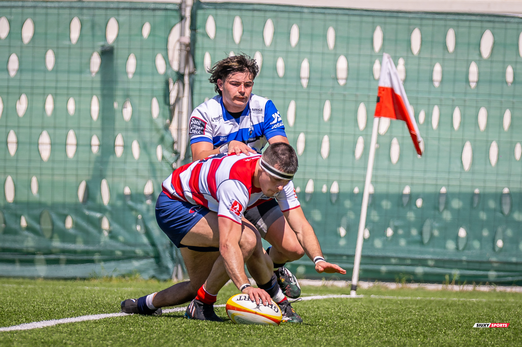 Arthur PICOLE -  Universitario Bilbao Rugby - Club de Rugby Sant Cugat - Rugby - FER 2024 - DHB - Universitario Bilbao Rugby (34) VS (31) Club de Rugby Sant Cugat (#FER24UBRSCG04) Photo by: Fredy Monfoto | Siuxy Sports 2024-04-14
