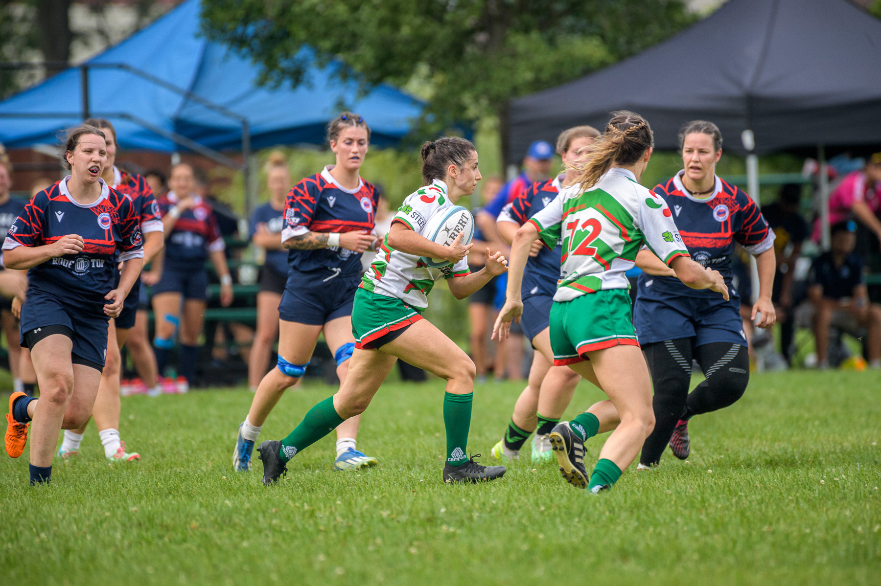  Braves de Trois-Rivières - Rugby Club de Montréal - Rugby - RQ 2024 - Finales - LPR2 F - Trois-Rivières vs RCM (#RQ24FLPR2FTRRCM) Photo by: Simon Duquette | Siuxy Sports 2024-08-17