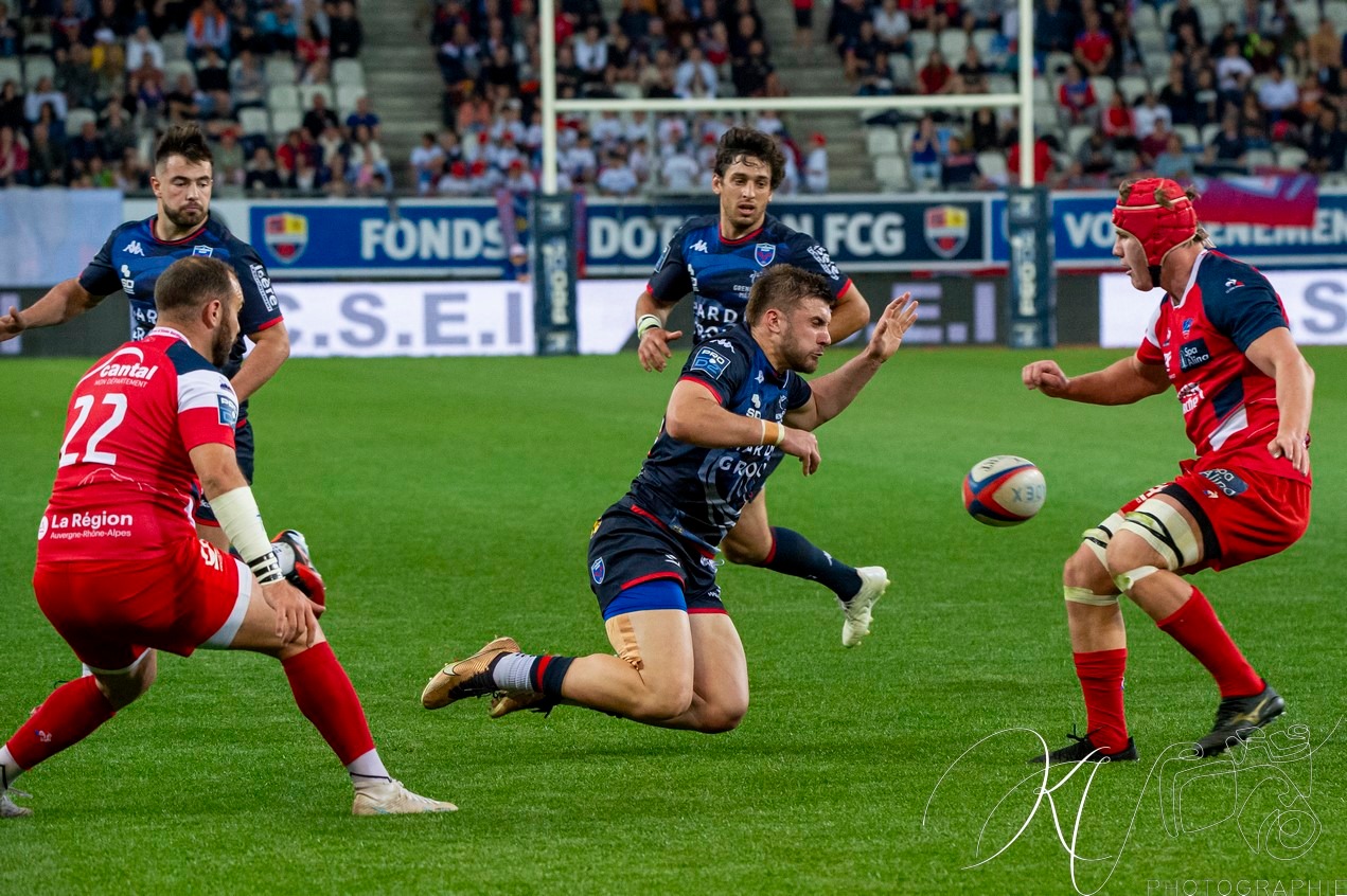  FC Grenoble Rugby - Stade Aurillacois - Rugby - FFR - 2024 PRO D2 - FC Grenoble (55) vs (10) Aurillac (#PD224T14FCGAUR04) Photo by: Karine Valentin | Siuxy Sports 2024-04-12