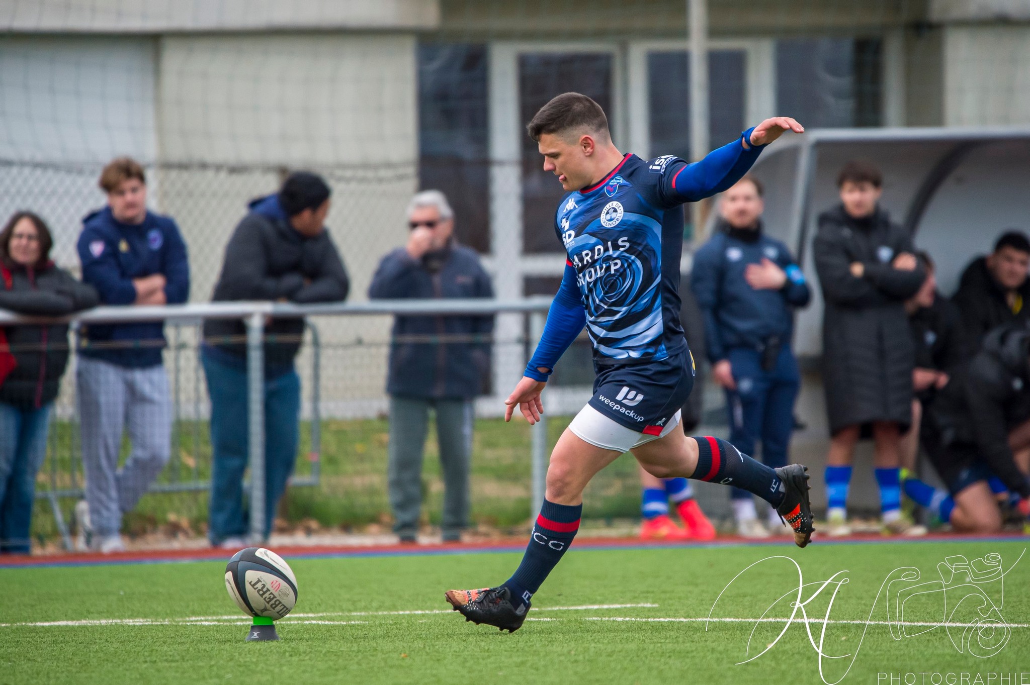 Kélian BOISSIER -  FC Grenoble Rugby - Castres Olympique - Rugby - 2024 Espoirs - FC Grenoble (53) vs (32) Castres Olympique (#ESP24FCGCAS02) Photo by: Karine Valentin | Siuxy Sports 2024-02-17