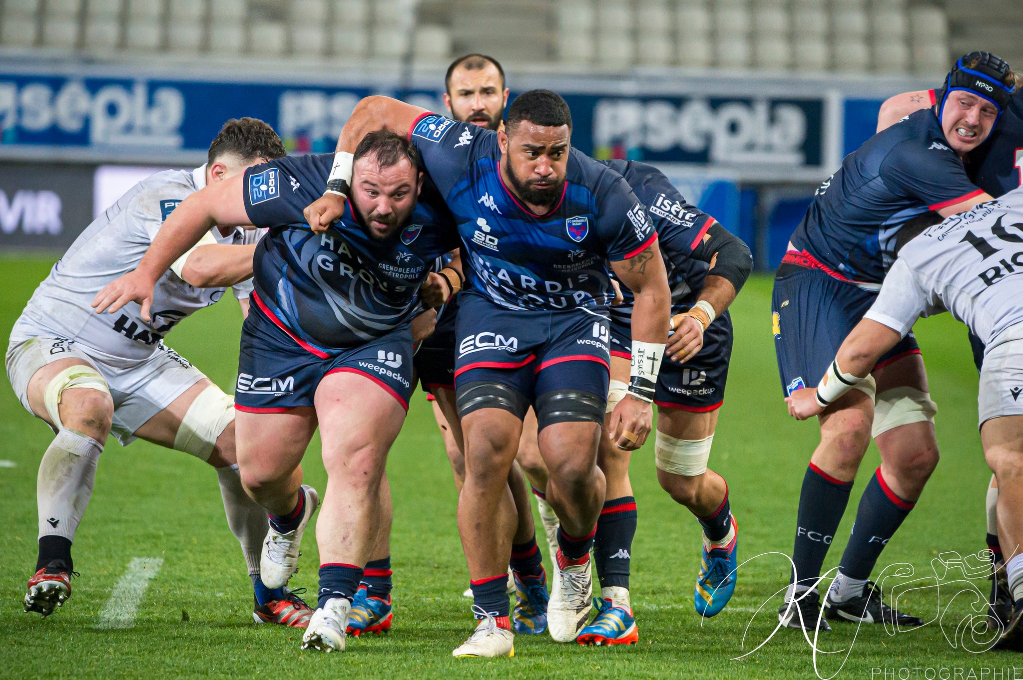 Vincent VIAL -  FC Grenoble Rugby - Rouen Normandie Rugby - Rugby - Pro D2 - FC Grenoble (43) vs (16) Rouen (#PD224FCGRNR03) Photo by: Karine Valentin | Siuxy Sports 2024-03-01