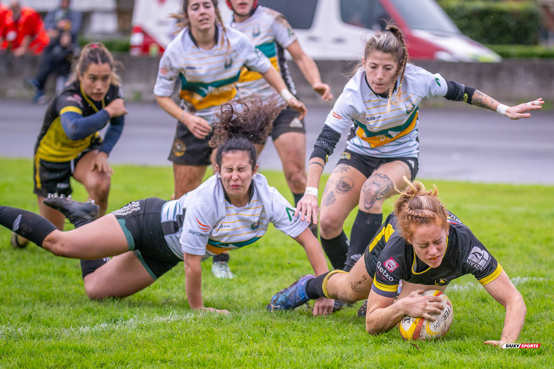  Getxo Artea Rugby Taldea - CR Atlético Portuense - Rugby - FER 2024 - DHB F - Getxo Neskak Rt (29) vs (0) CR Atl. Portuense (#FER24DHBGNPOR01) Photo by: Fredy Monfoto | Siuxy Sports 2024-01-14