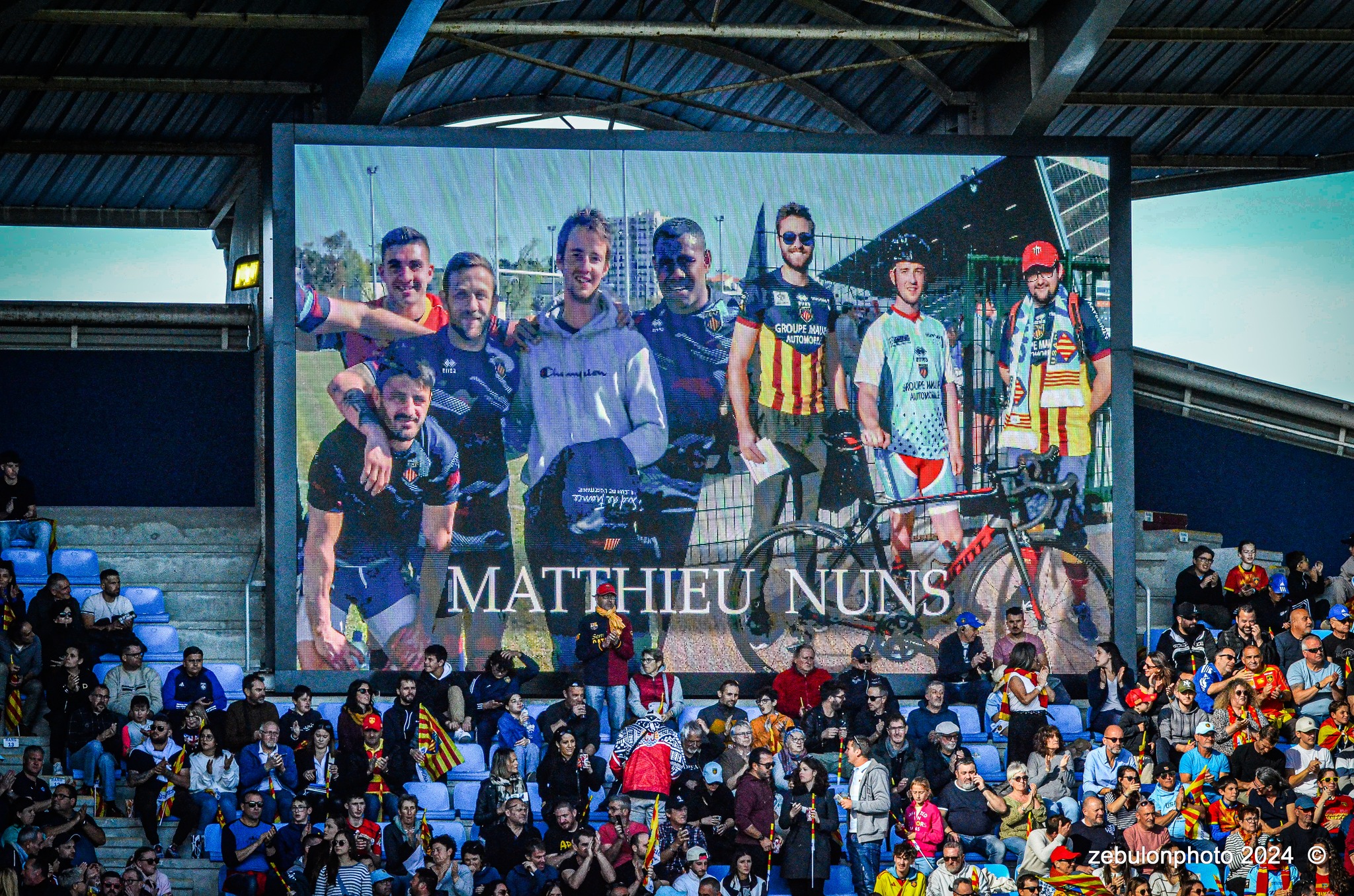  US Arlequins Perpignanais - Castres Olympique - Rugby - FFR 2024 - Top14 - USAP (43) vs (12) Castres  (#FFR24TOPPERCAS03) Photo by: Photo Zebulon | Siuxy Sports 2024-03-30