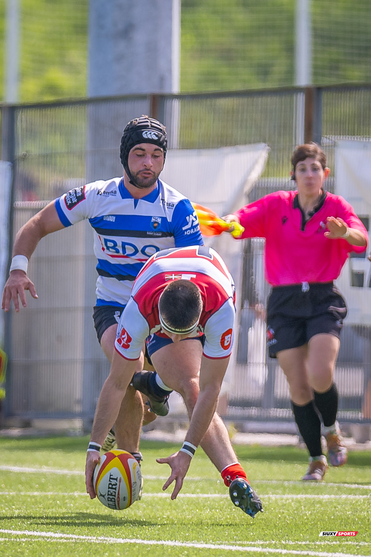 Guillem DE PÉREZ-CABRERO -  Universitario Bilbao Rugby - Club de Rugby Sant Cugat - Rugby - FER 2024 - DHB - Universitario Bilbao Rugby (34) VS (31) Club de Rugby Sant Cugat (#FER24UBRSCG04) Photo by: Fredy Monfoto | Siuxy Sports 2024-04-14