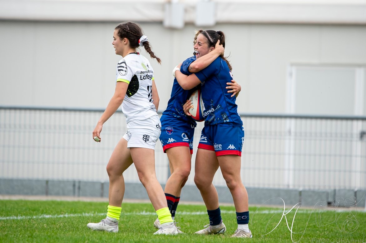  FC Grenoble Rugby - Stade Toulousain - Rugby - FFR 2024 Élite 1 F - FC Grenoble Amazones (23) vs (17) Stade Toulousain (#FFR24EL1FFCGST05) Photo by: Karine Valentin | Siuxy Sports 2024-05-12