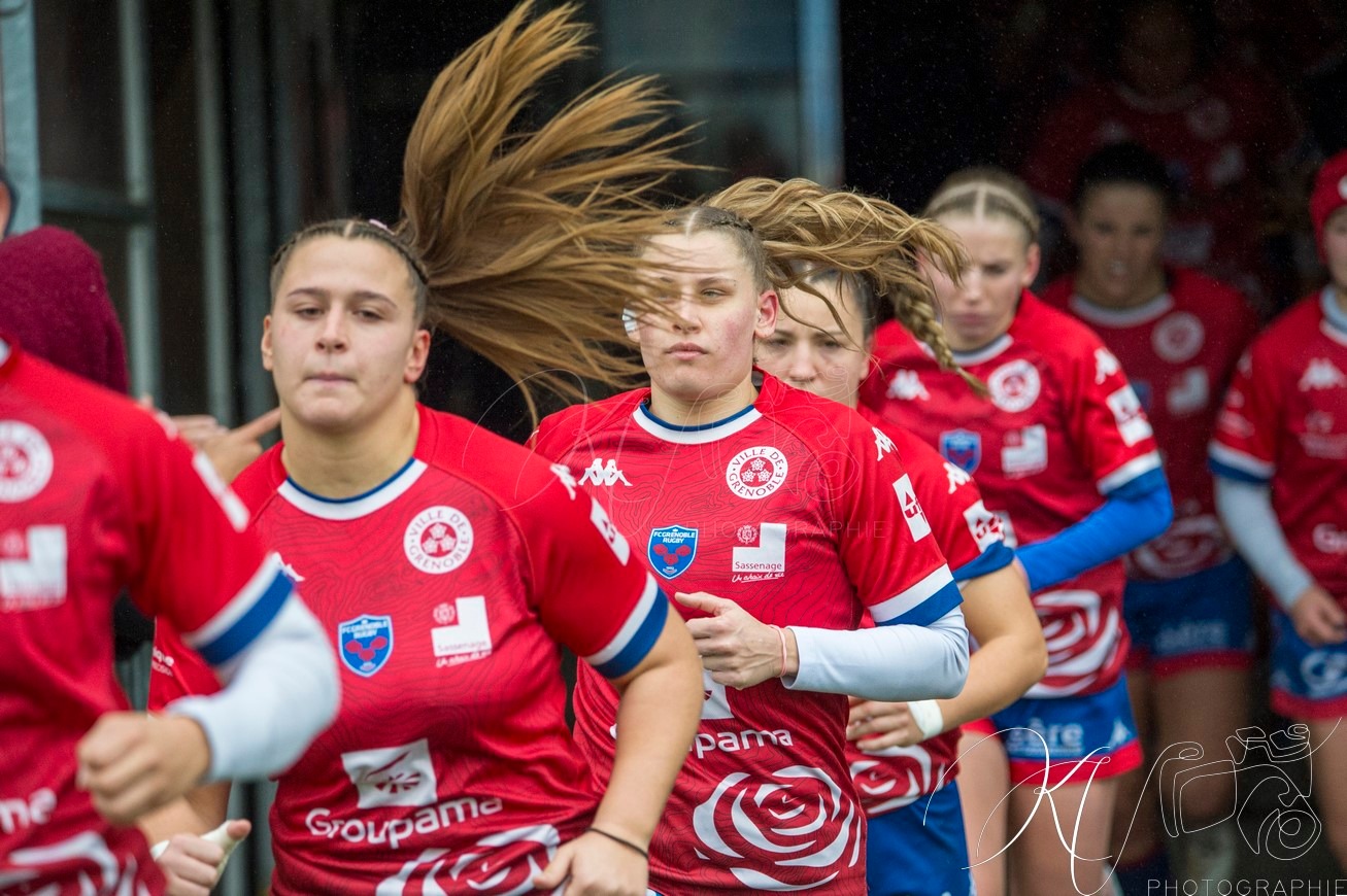  FC Grenoble Rugby - Stade Toulousain - Rugby - FFR 2024 - Élite 1 Fém - FC Grenoble (15) vs (15) Stade Toulousain RF (#FFR24E1FFCGST12) Photo by: Karine Valentin | Siuxy Sports 2024-12-07
