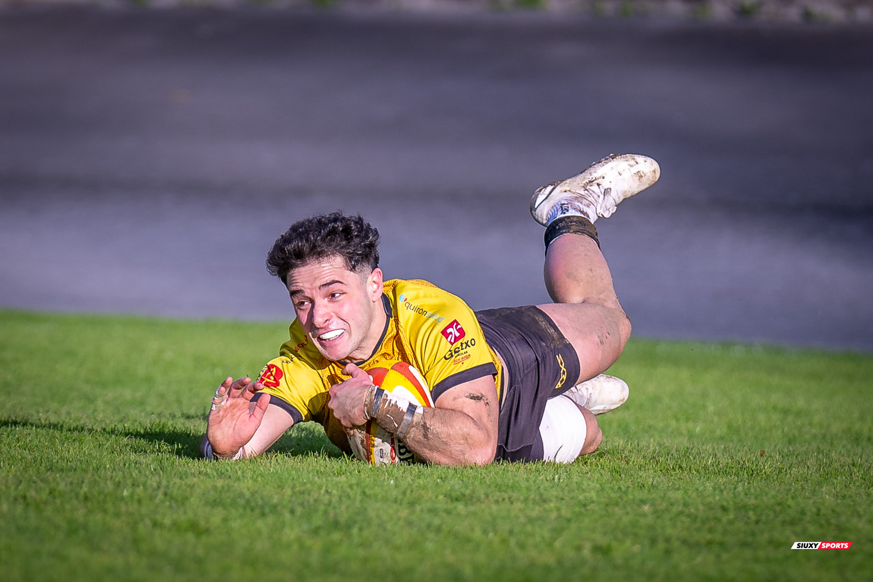 Peio CIRARDA ALBERDI -  Getxo Artea Rugby Taldea - Club Rugby Málaga - Rugby - FER 2024 - DHB - Getxo RT (52) vs (10) CR Malaga (#FER24DGBGETMAL02) Photo by: Fredy Monfoto | Siuxy Sports 2024-02-10