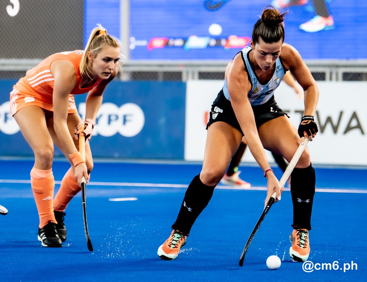 Agustina ALBERTARRIO -  Selección femenina de hockey sobre césped de Argentina - Netherlands women's national field hockey team - Field hockey - FIH PRO LEAGUE FEM 2023-2024 - ARGENTINA (1) VS (7) Países Bajos (#FIHPF24ARGPAB12) Photo by: Christian Mas | Siuxy Sports 2023-12-12