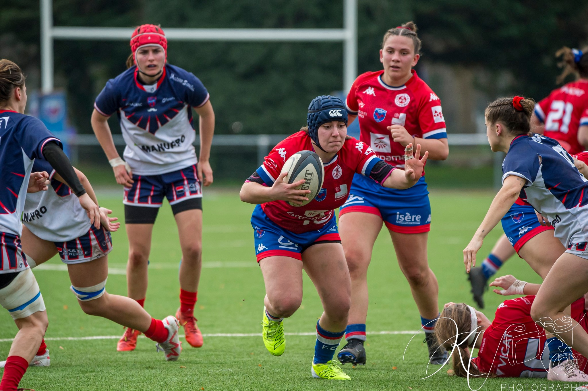  FC Grenoble Rugby - Blagnac - Rugby - 2024 Réserve FÉMININE - FC GRENOBLE AMAZONES VS BLAGNAC (#R24FCGBLA02) Photo by: Karine Valentin | Siuxy Sports 2024-02-18