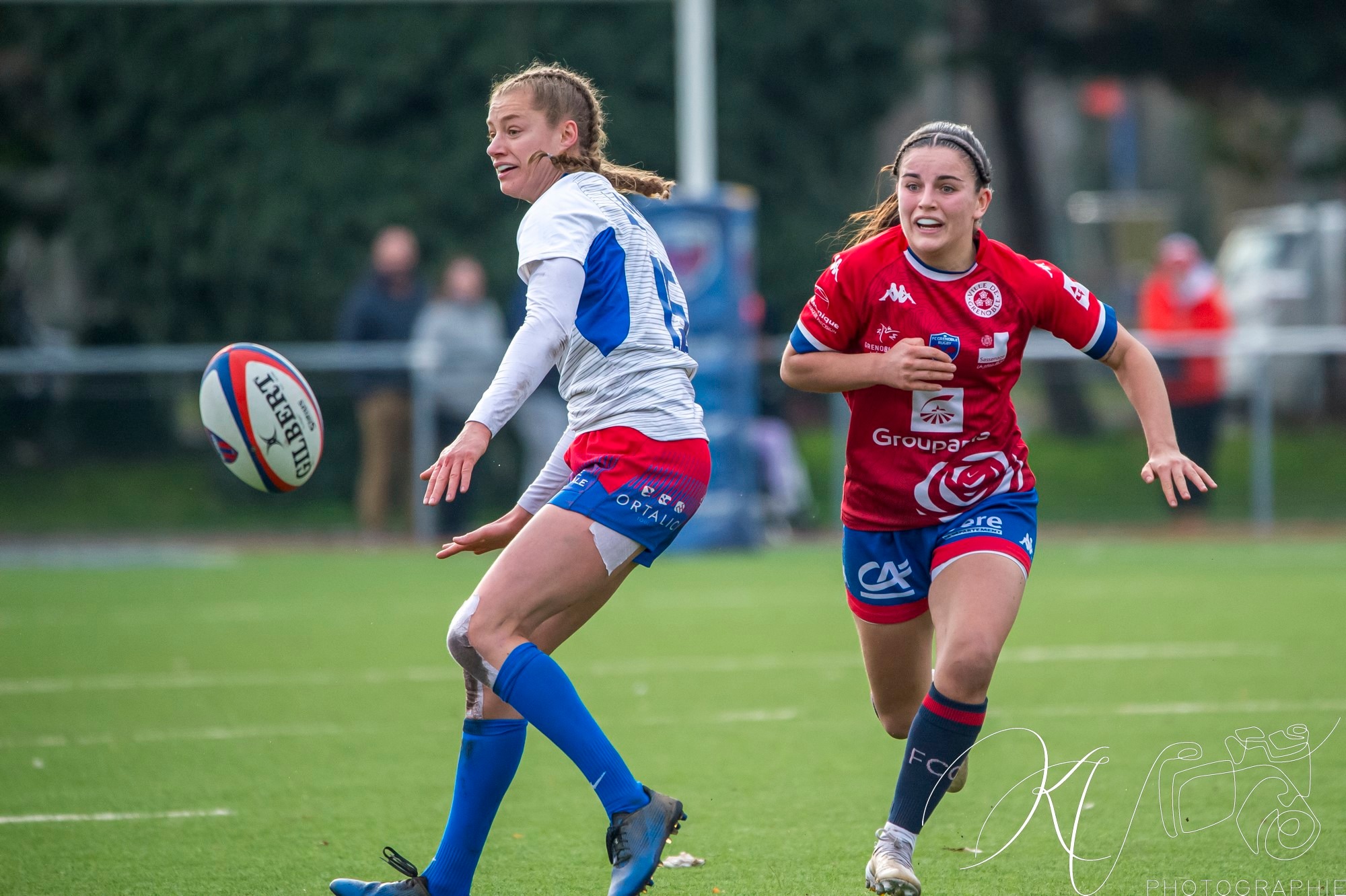Enoé NERI -  FC Grenoble Rugby - Blagnac - Rugby - 2024 Élite 1 Féminine - FC Grenoble Amazones (18)  vs (13) Blagnac (#E1G24FCGBLA02) Photo by: Karine Valentin | Siuxy Sports 2024-02-18