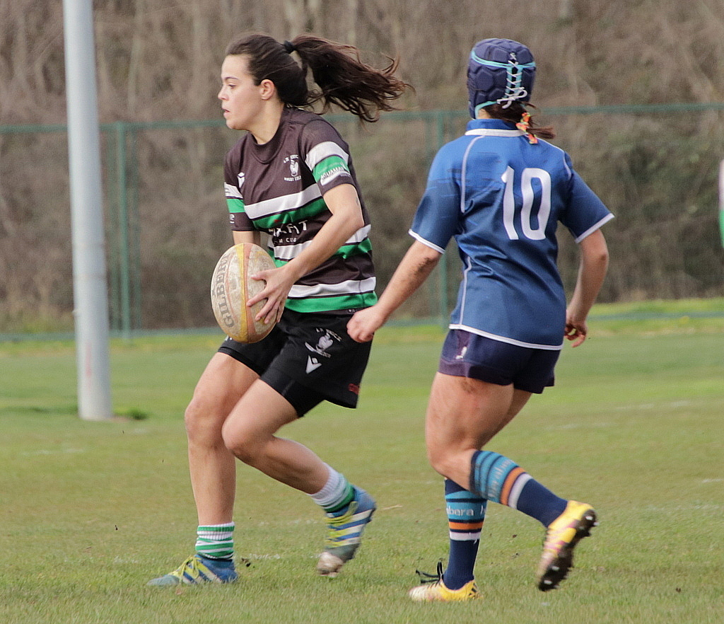  La Única Rugby Taldea - Bera Bera Rugby Taldea - Rugby - FER 2024 - Sr Fem - La Unica RT (12) vs (12) Bera Bera RT - Neskak (#FER24UNIBER03) Photo by:  | Siuxy Sports 2024-03-16