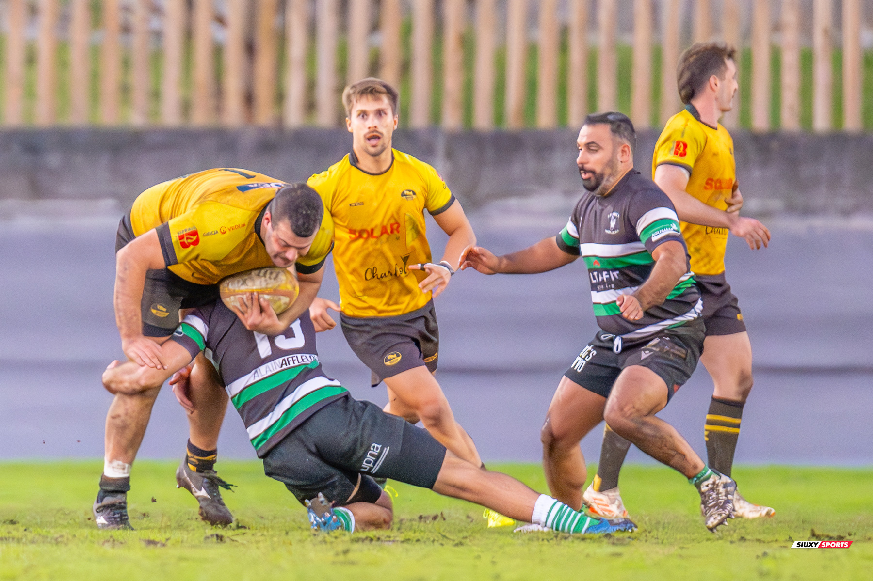 Gonzalo DE LA FUENTE QUINTANA - Juan Cruz RODRIGUEZ HERRERA -  Getxo Artea Rugby Taldea - La Única Rugby Taldea - Rugby - FER 2024 - DHB - Getxo RT (91) vs (0) La Unica RT (#FER24DHBGRTLUR11) Photo by: Fredy Monfoto | Siuxy Sports 2023-11-04