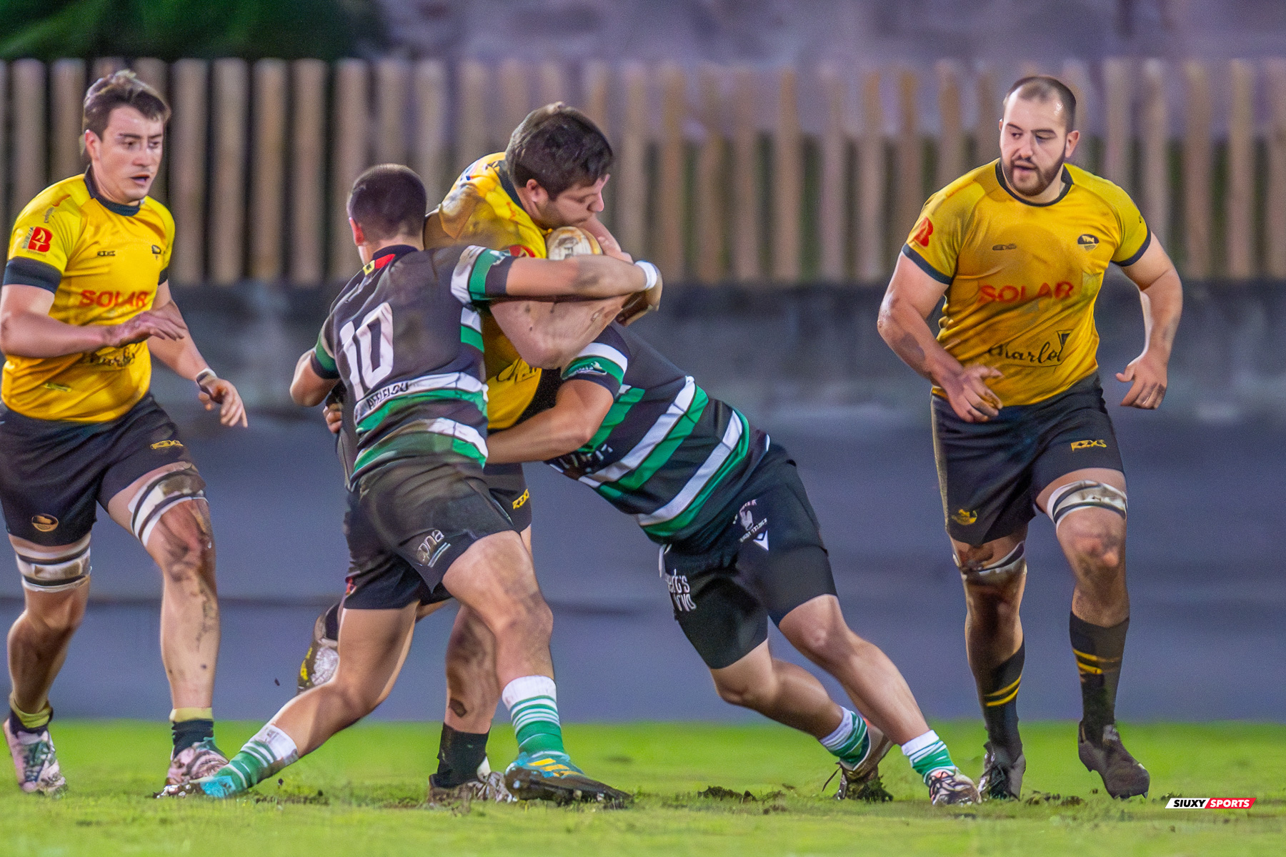 Asier AGUIRRE MORAGUES - Xabier IRADI PORSET -  Getxo Artea Rugby Taldea - La Única Rugby Taldea - Rugby - FER 2024 - DHB - Getxo RT (91) vs (0) La Unica RT (#FER24DHBGRTLUR11) Photo by: Fredy Monfoto | Siuxy Sports 2023-11-04