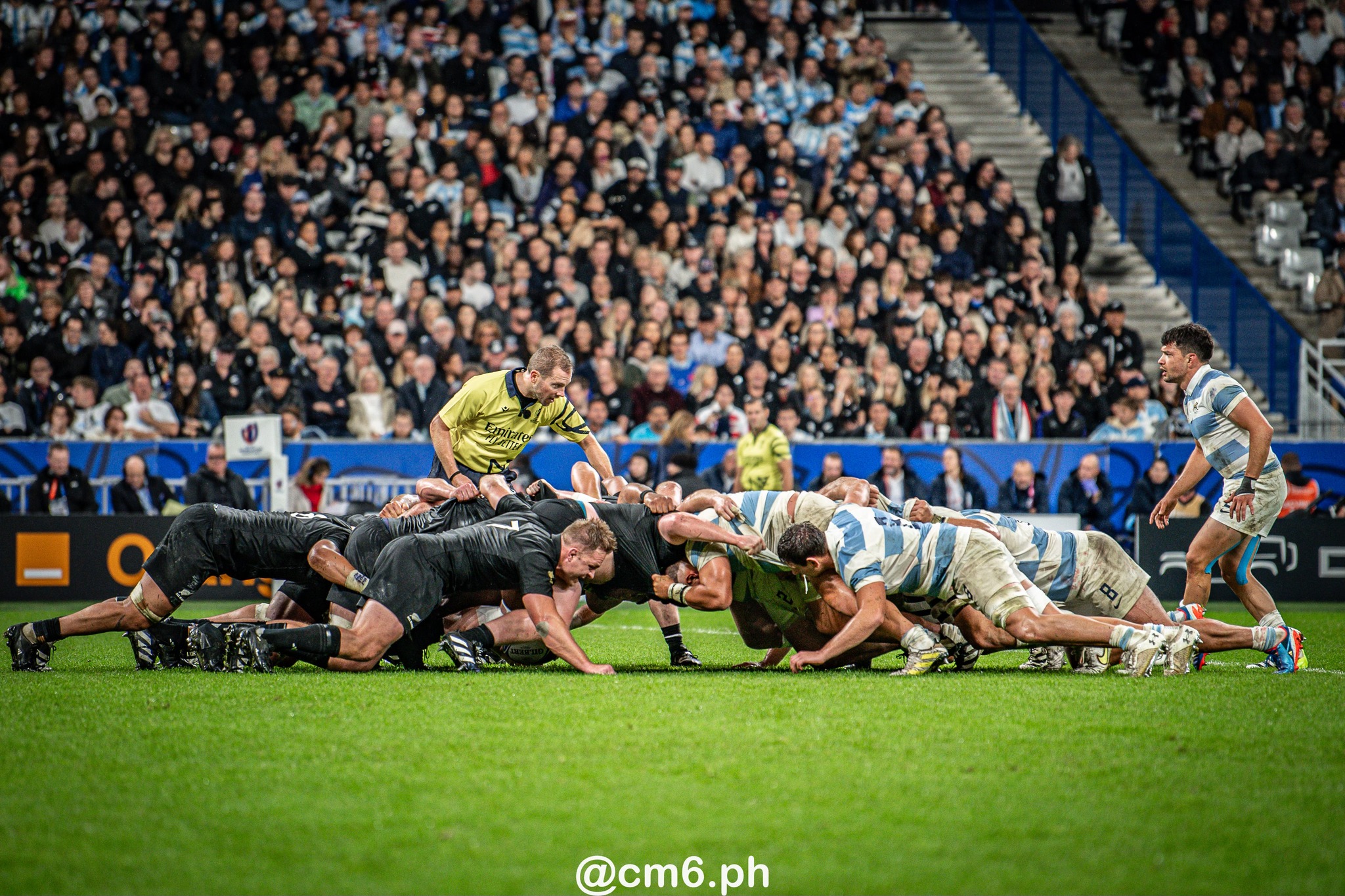  Selección Argentina de Rugby XV - New Zealand national rugby union team - Rugby - RWC 2023 - Semi final - Los Pumas (6) vs (44) All Blacks (#RWC23ARGNZL10) Photo by: Christian Mas | Siuxy Sports 2023-10-27