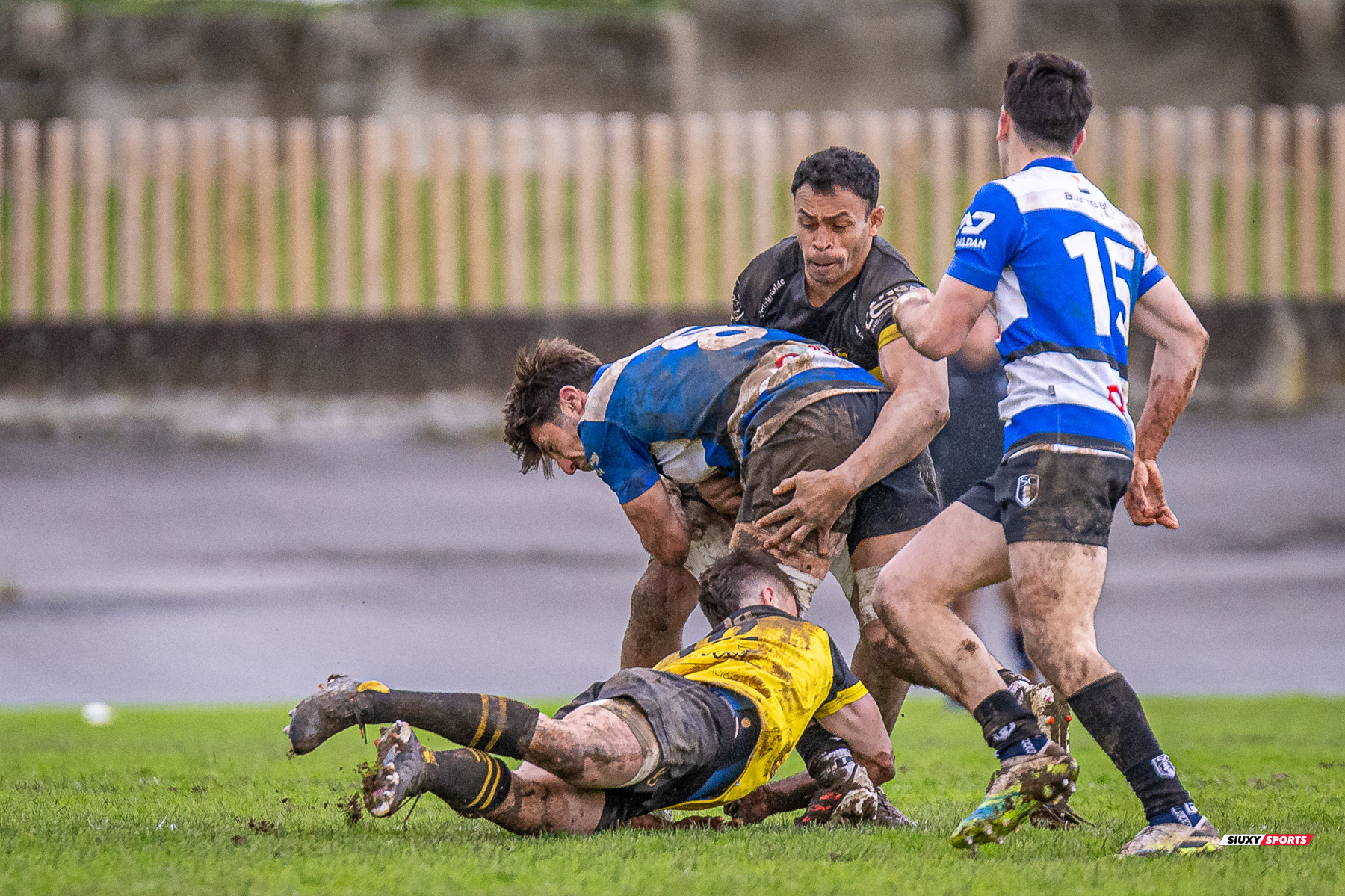 Anthony MATOTO -  Getxo Artea Rugby Taldea - Club de Rugby Sant Cugat - Rugby - Élite Div Honor B masculina - Getxo (17) vs (5) Sant Cugat (#E24DBMGETSC03) Photo by: Fredy Monfoto | Siuxy Sports 2024-03-03