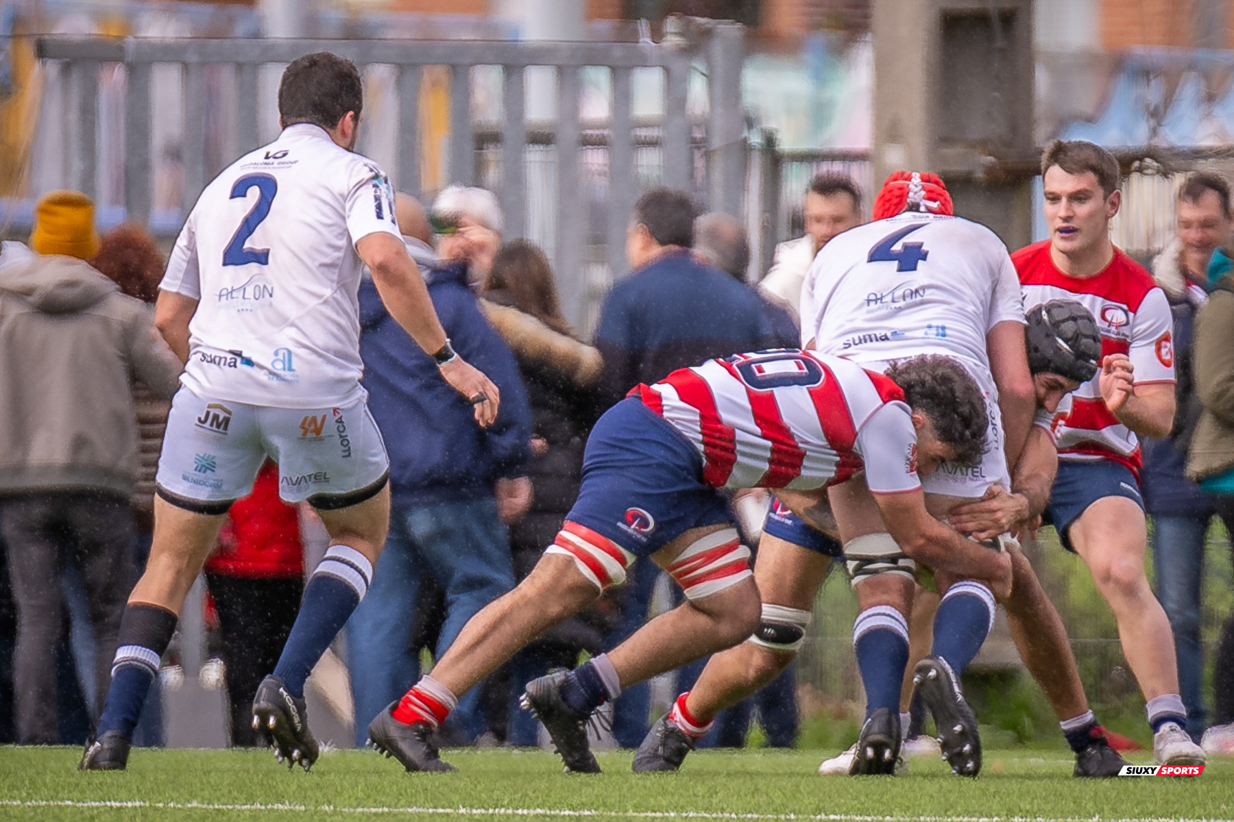  Universitario Bilbao Rugby - Club de Rugby La Vila - Rugby - FER 2024 - DHB - Universitario Bilbao Rugby (12) vs (38) CR La Vila (#FER24DHBUBRRHV02) Photo by: Fredy Monfoto | Siuxy Sports 2024-02-25