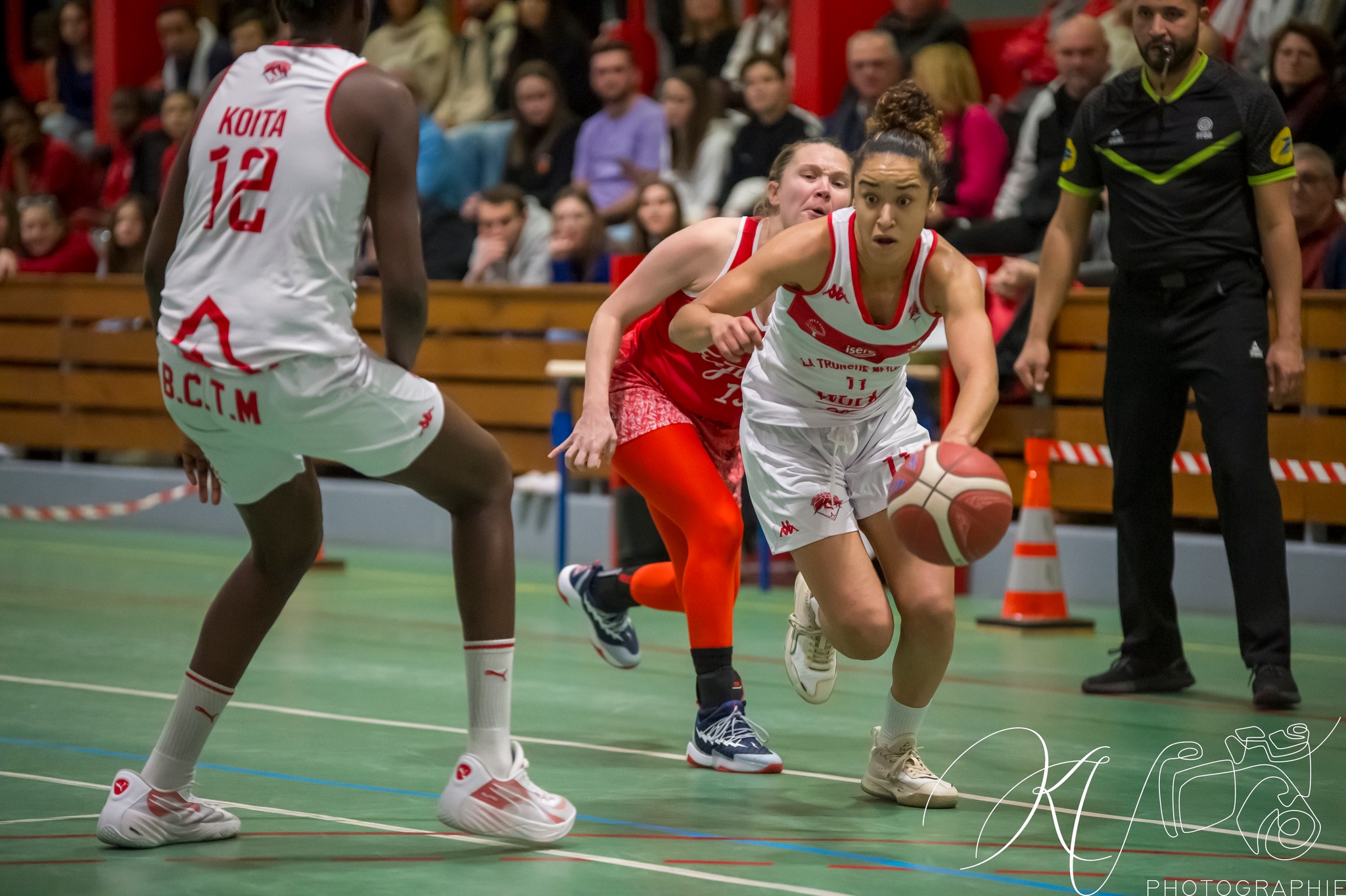  BC Tronche Meylan - Feytiat Basket 87 - Basketball - LF2 2024 - BCTM (80) vs (56) Feytiat (#FFBBLF224BCTFEY01) Photo by: Karine Valentin | Siuxy Sports 2024-01-20