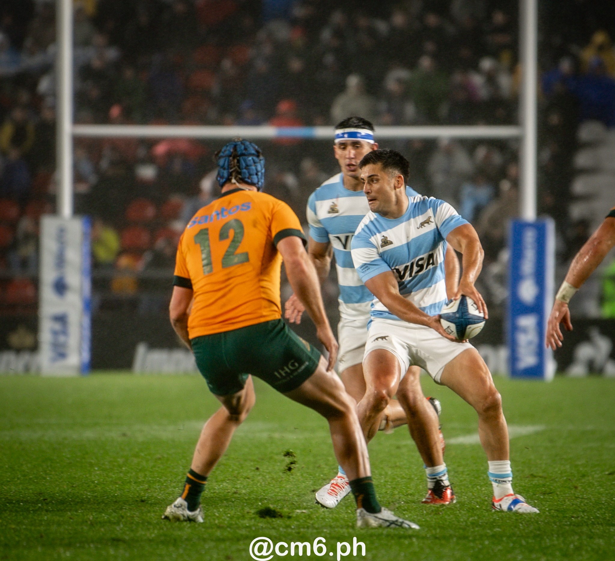  Selección Argentina de Rugby XV - Australia national rugby union team (M) - Rugby - Rugby Championship 2024 - Argentina Pumas (19) vs (20) Australia Wallabies (#CHAMP24R3ARGAUS) Photo by: Christian Mas | Siuxy Sports 2024-08-31