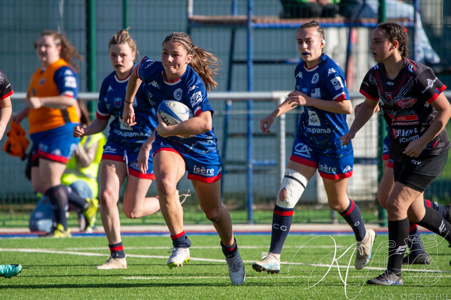  FC Grenoble Rugby - US Oyonnax Rugby - Rugby - 2024 U18 FCG AMAZONES vs US OYONNAX (#FFR24U18FCGUSO03) Photo by: Karine Valentin | Siuxy Sports 2024-03-16