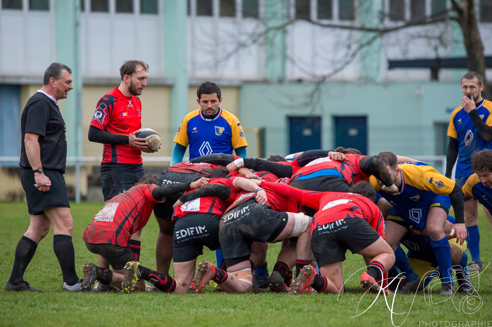  US Deux Ponts - US Renage Rives Rugby - Rugby - Fed2 2024 - US Deux Ponts vs Renage Rives (#F224US2PRRR03) Photo by: Karine Valentin | Siuxy Sports 2024-03-03