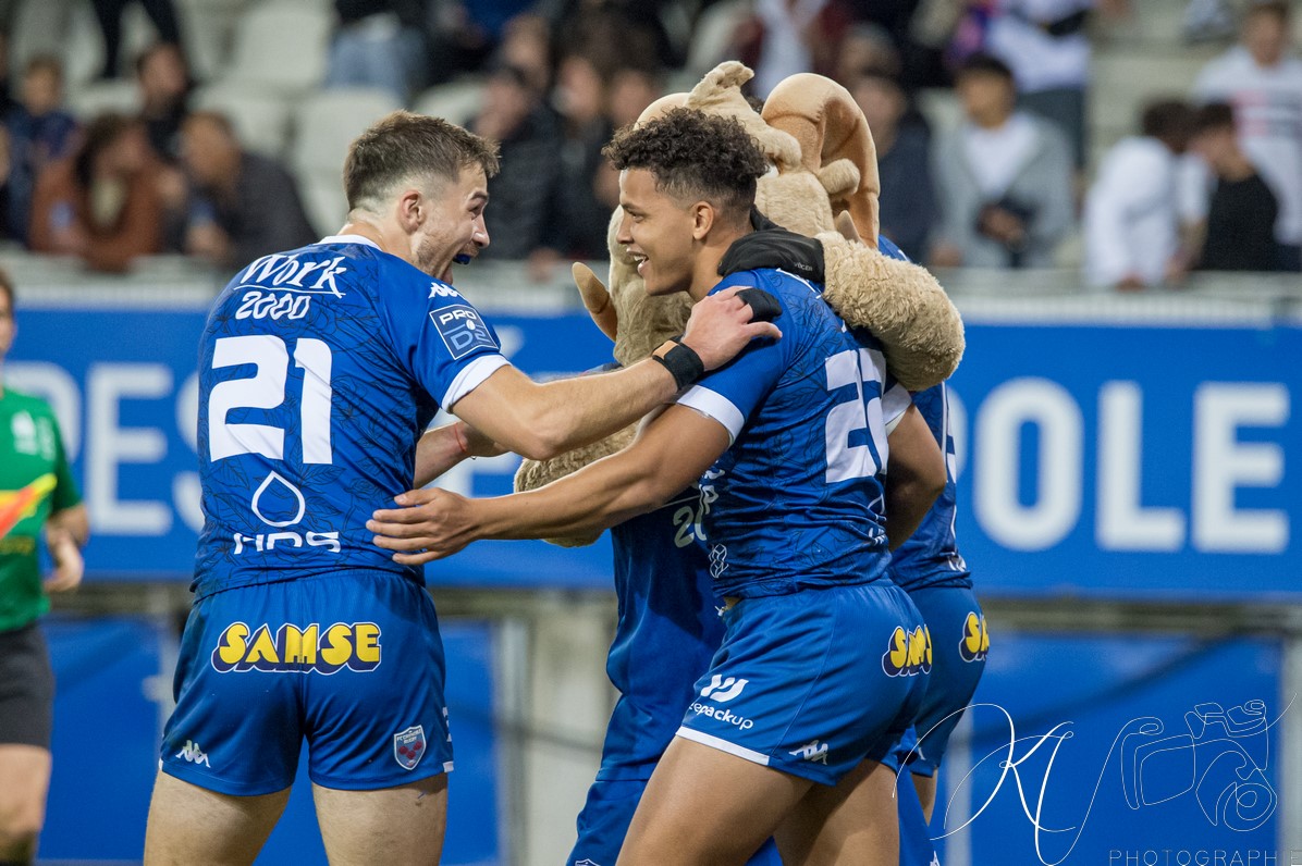  FC Grenoble Rugby - Valence Romans DR - Rugby - PRO D2 2024 - FC Grenoble (44) vs (22) Valence Romans DR (#PROD224FCGVRDR10) Photo by: Karine Valentin | Siuxy Sports 2024-10-11