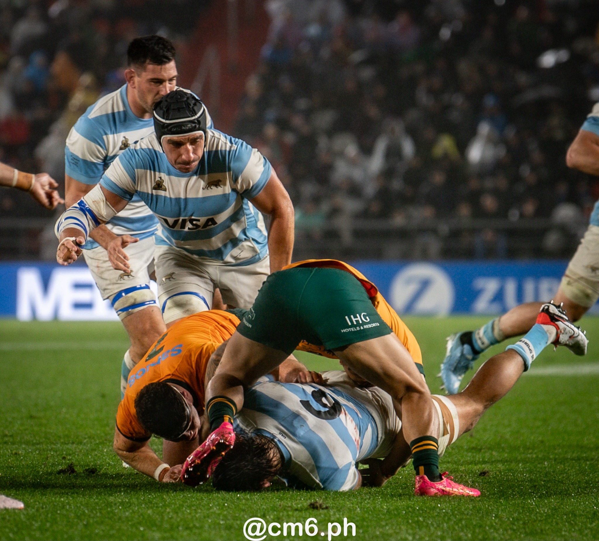 Tomás LAVANINI -  Selección Argentina de Rugby XV - Australia national rugby union team (M) - Rugby - Rugby Championship 2024 - Argentina Pumas (19) vs (20) Australia Wallabies (#CHAMP24R3ARGAUS) Photo by: Christian Mas | Siuxy Sports 2024-08-31