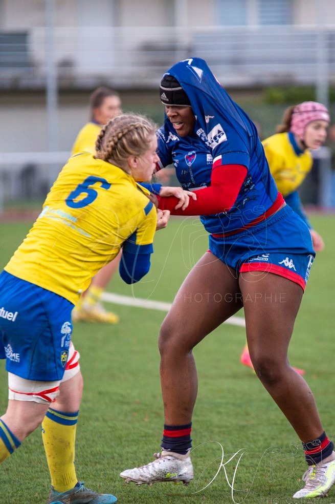  FC Grenoble Rugby - ASM Romagnat rugby féminin - Rugby - FFR 2024 - Réserve Élite - FCG Amazones vs ASM Romagnat (#FFR24REFCGASMR11) Photo by: Karine Valentin | Siuxy Sports 2024-11-30