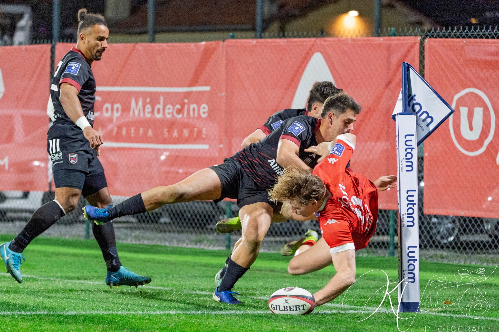 Stade niçois - FC Grenoble Rugby - Rugby - FFR 2024 Fed2 - Stade Niçois (18) vs (49) Grenoble Rugby (#FFR24FsSTGFC12) Photo by: Karine Valentin | Siuxy Sports 2024-12-20