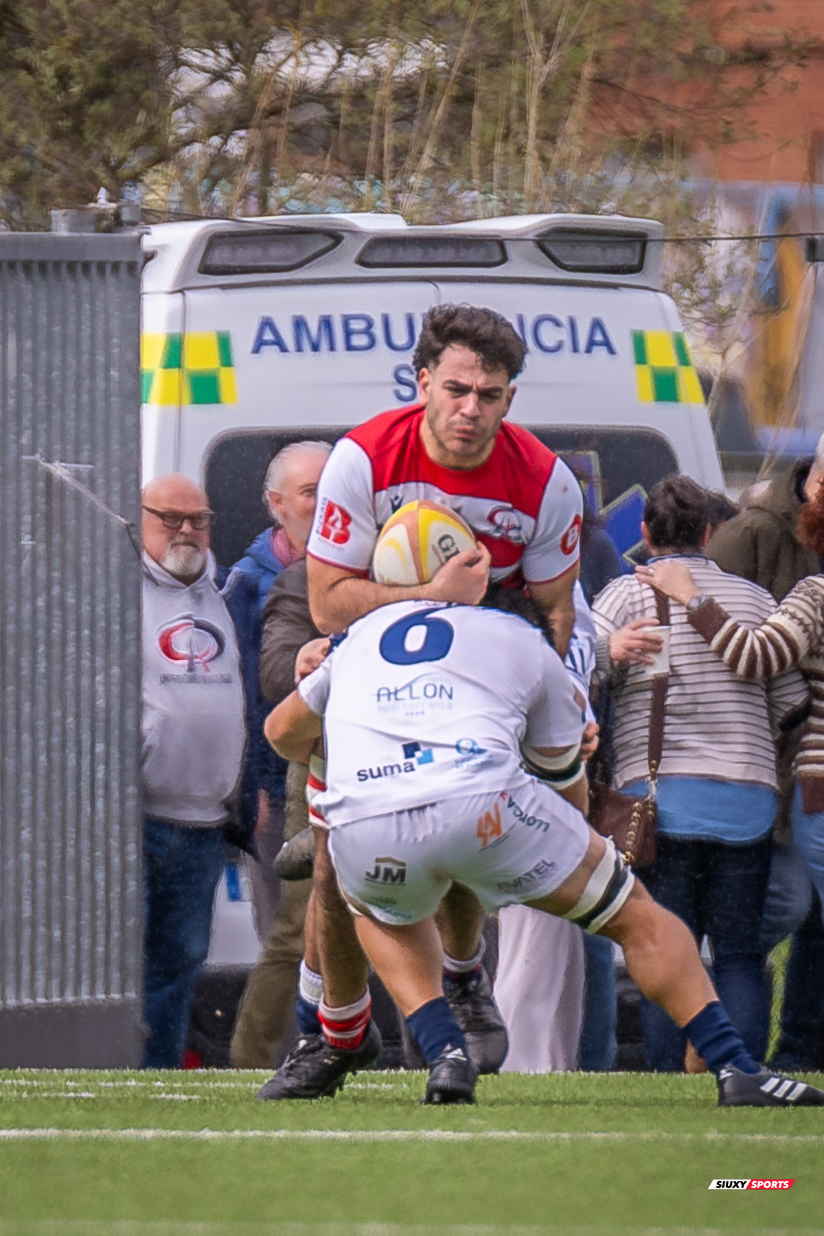  Universitario Bilbao Rugby - Club de Rugby La Vila - Rugby - FER 2024 - DHB - Universitario Bilbao Rugby (12) vs (38) CR La Vila (#FER24DHBUBRRHV02) Photo by: Fredy Monfoto | Siuxy Sports 2024-02-25