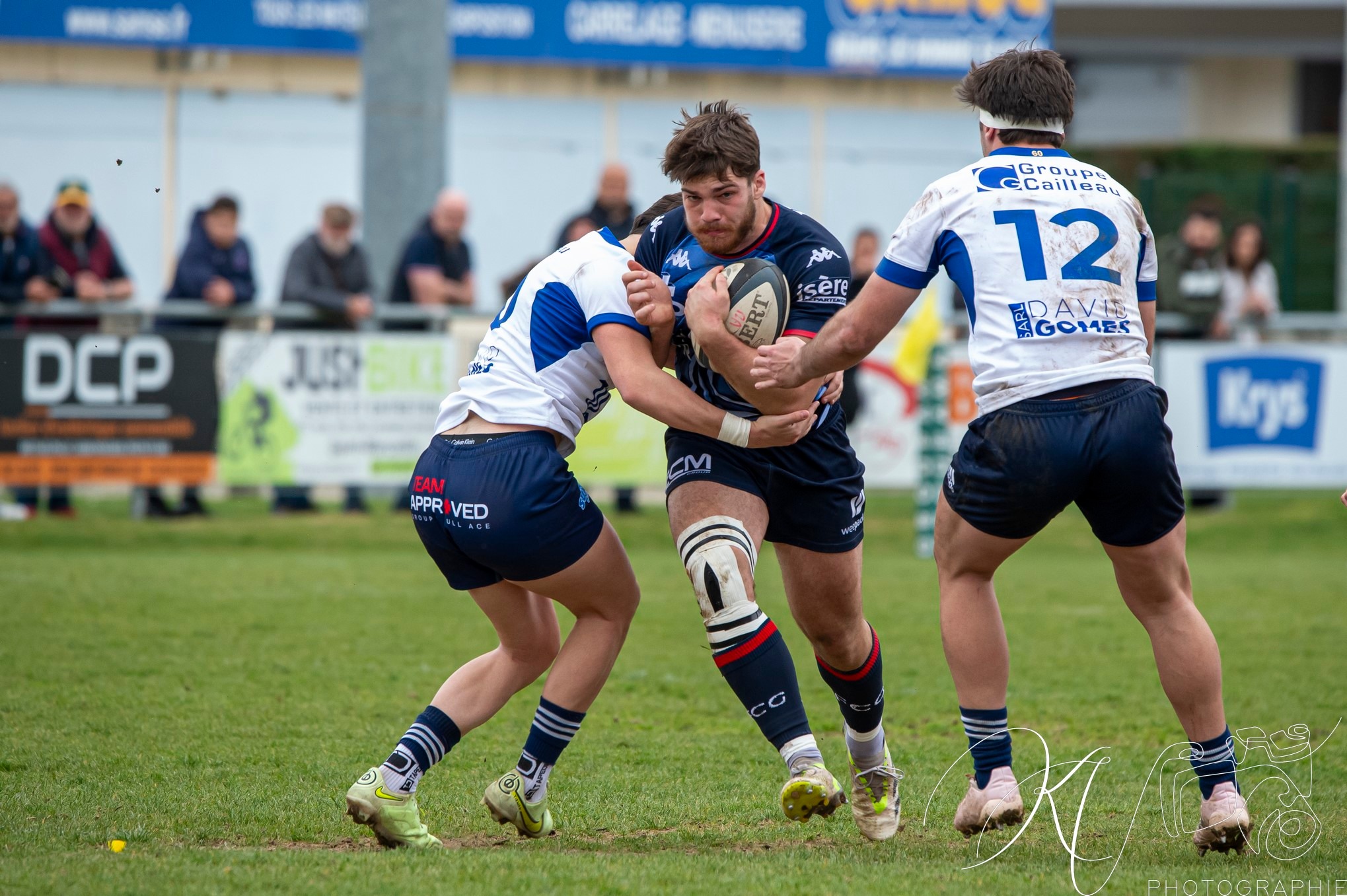  FC Grenoble Rugby - US Colomiers - Rugby - 2024 Espoirs - FC Grenoble (19) vs (13) US Colomiers (#ESP24FCGUSC03) Photo by: Karine Valentin | Siuxy Sports 2024-03-17