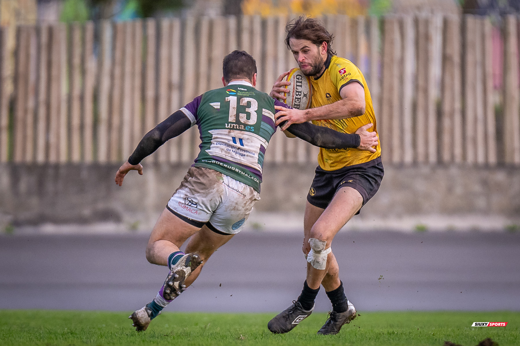 Noah COOPER -  Getxo Artea Rugby Taldea - Club Rugby Málaga - Rugby - FER 2024 - DHB - Getxo RT (52) vs (10) CR Malaga (#FER24DGBGETMAL02) Photo by: Fredy Monfoto | Siuxy Sports 2024-02-10