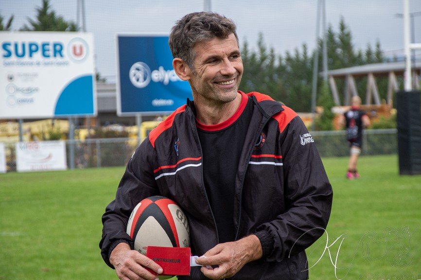  Bièvre Saint-Geoirs RC - US Vinay - Rugby - FFR 2024 Fed2 - Bievre SG vs US Vinay (#FFR24F2BSGUSV09) Photo by: Karine Valentin | Siuxy Sports 2024-09-22