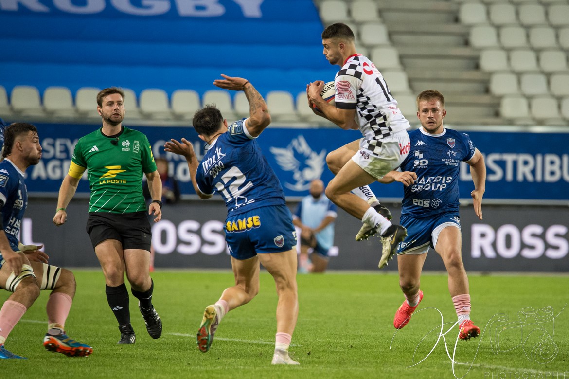  FC Grenoble Rugby - Valence Romans DR - Rugby - PRO D2 2024 - FC Grenoble (44) vs (22) Valence Romans DR (#PROD224FCGVRDR10) Photo by: Karine Valentin | Siuxy Sports 2024-10-11