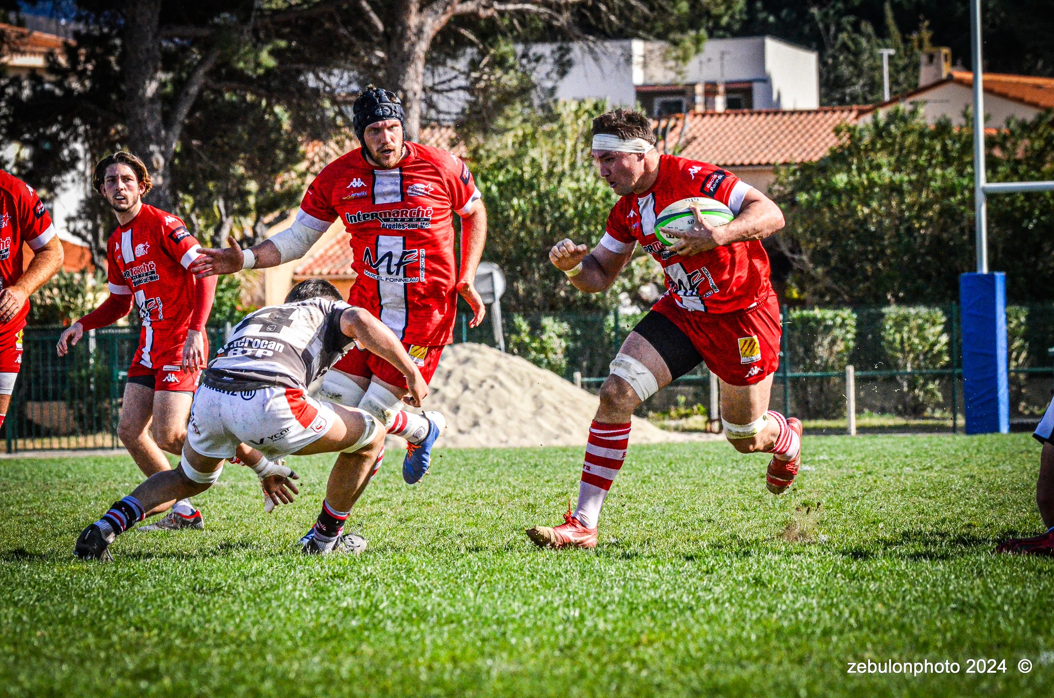  Étoile Sportive Catalane - Football Club Villefranchois - Lauragais - Rugby - FFR -  Fed 2 2024 - Etoile Sportive Catalane vs FC Villefranchois (#FFR24F2ESCFCV03) Photo by: Photo Zebulon | Siuxy Sports 2024-03-23