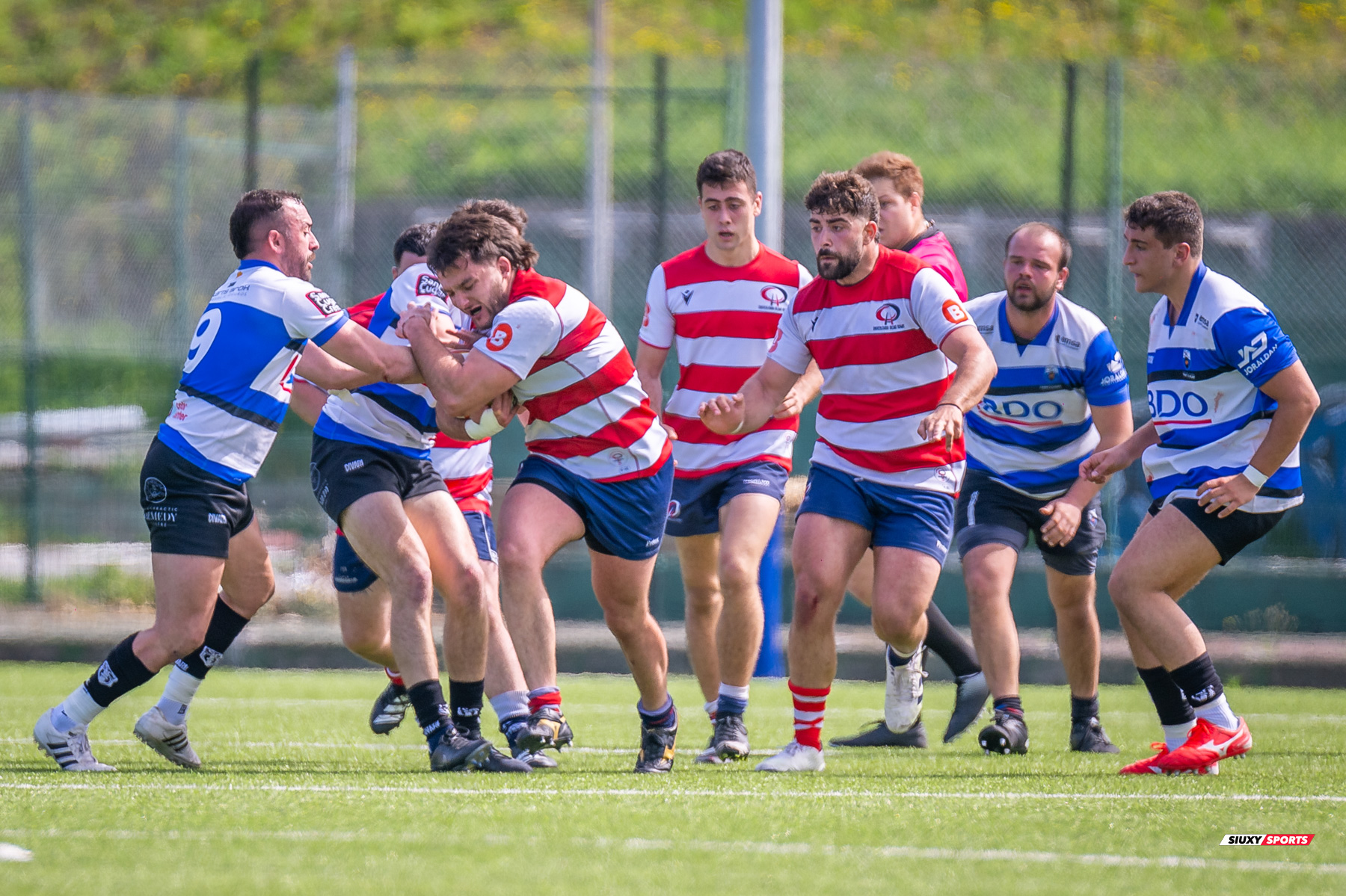 Josep GRUART -  Universitario Bilbao Rugby - Club de Rugby Sant Cugat - Rugby - FER 2024 - DHB - Universitario Bilbao Rugby (34) VS (31) Club de Rugby Sant Cugat (#FER24UBRSCG04) Photo by: Fredy Monfoto | Siuxy Sports 2024-04-14