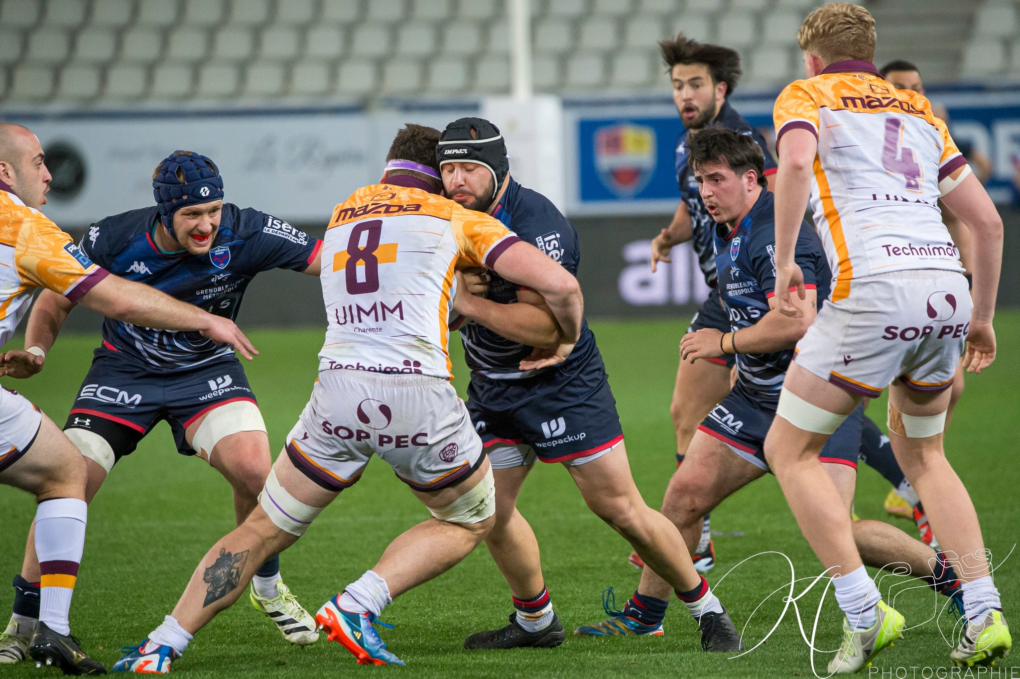  FC Grenoble Rugby - Soyaux Angoulême - Rugby - PRO D2 - FC Grenoble (21) vs (18) Soyaux Angouleme (#PD224FCGSAN03) Photo by: Karine Valentin | Siuxy Sports 2024-03-29