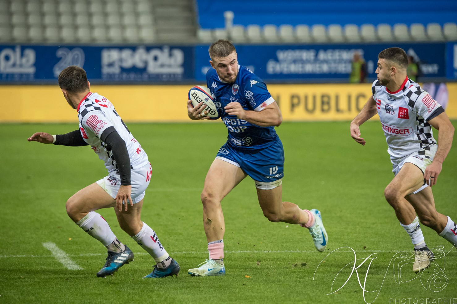  FC Grenoble Rugby - Valence Romans DR - Rugby - PRO D2 2024 - FC Grenoble (44) vs (22) Valence Romans DR (#PROD224FCGVRDR10) Photo by: Karine Valentin | Siuxy Sports 2024-10-11