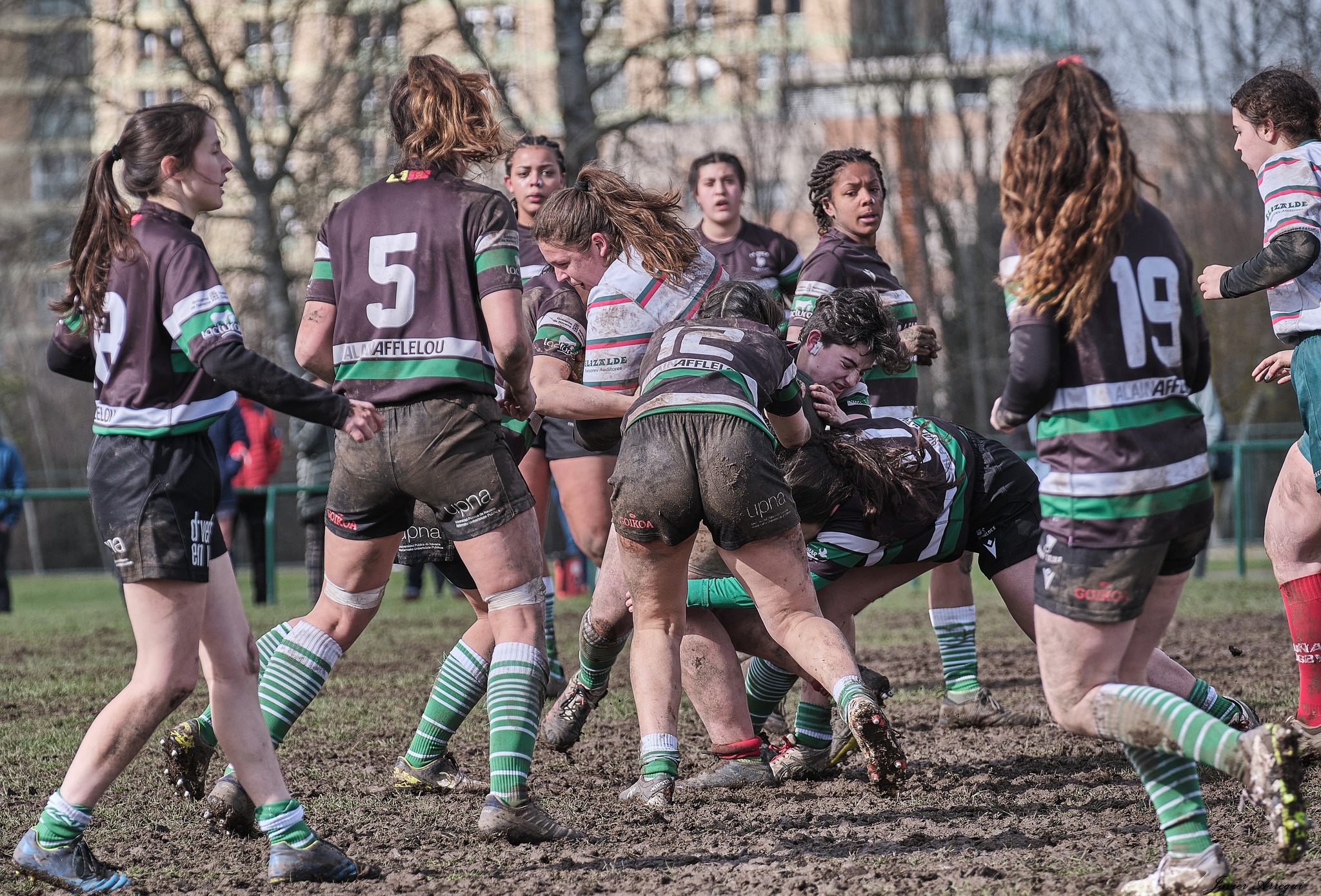  La Única Rugby Taldea - Iruña Rugby Club - Rugby - FER 2024 - La Unica RT vs Iruña Rugby Club - Neskak (#FER24UNIIRU02) Photo by: Javier Arregui | Siuxy Sports 2024-02-10