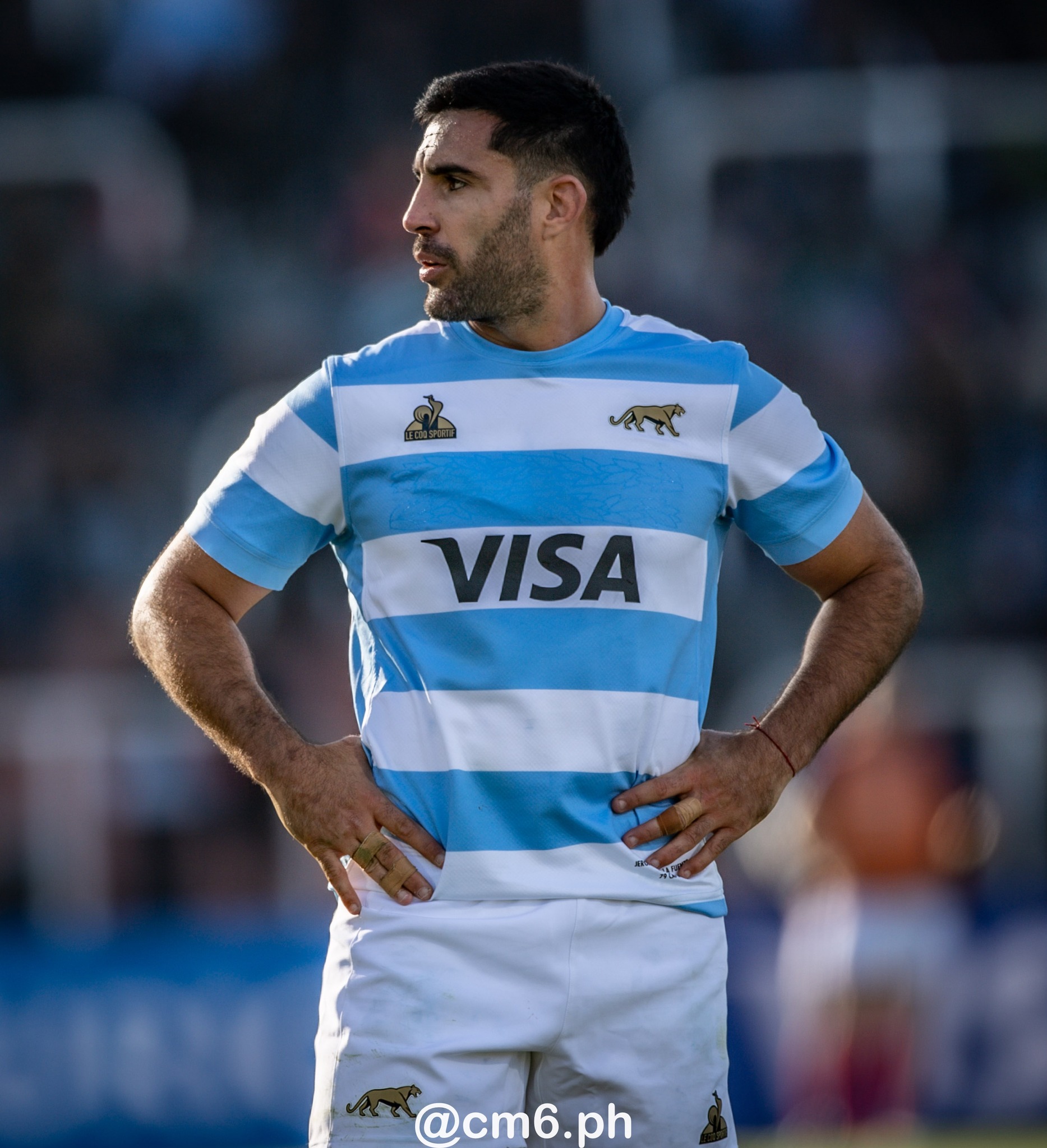 Jerónimo DE LA FUENTE -  Selección Argentina de Rugby XV - Équipe de France de rugby à XV - Rugby - 2024 - Los Pumas - Argentina (13) vs (28) Francia (#2024PUMFRA07) Photo by: Christian Mas | Siuxy Sports 2024-07-06