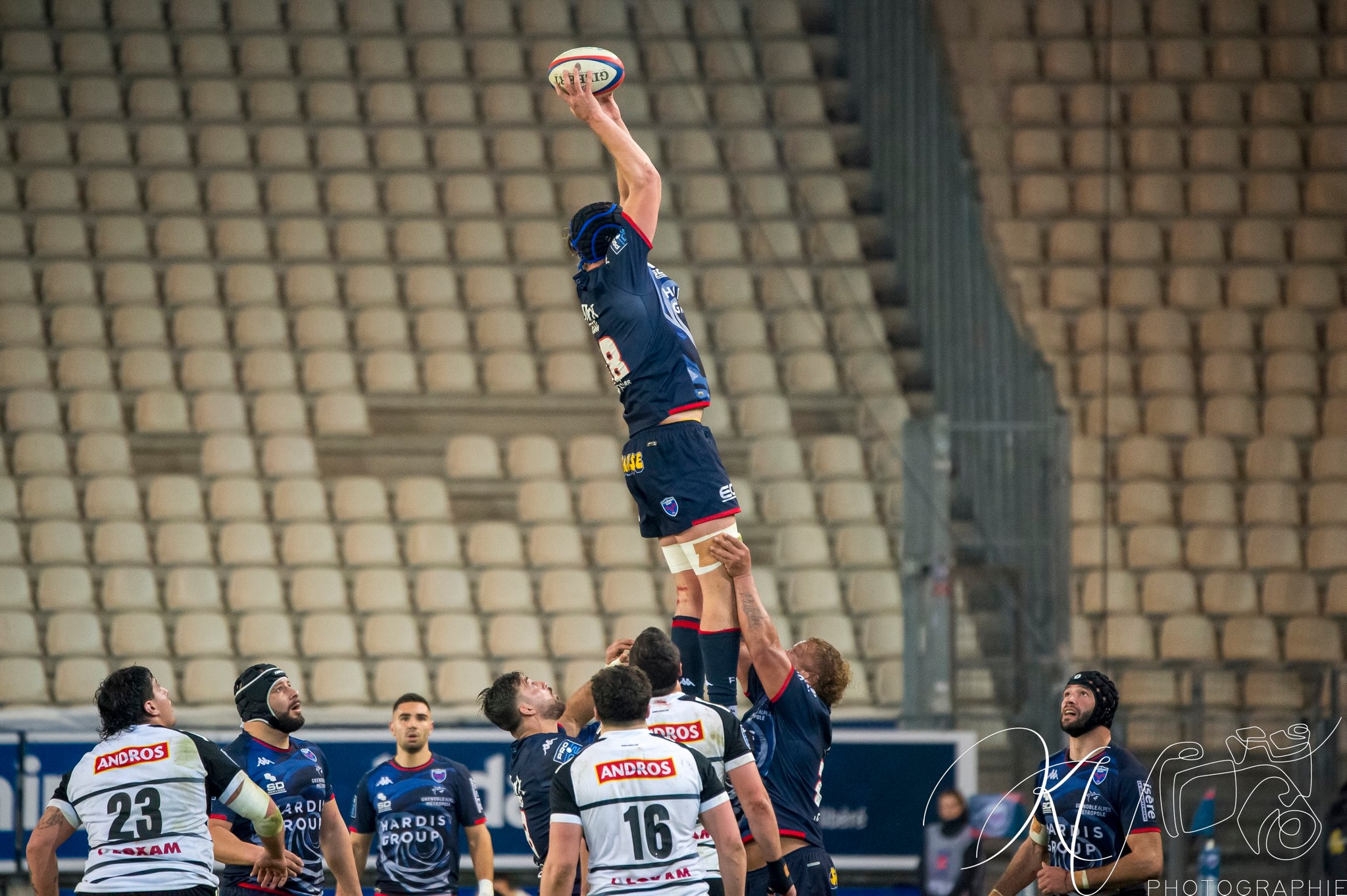  FC Grenoble Rugby - CA Brive - Rugby - Pro D2 - FC Grenoble (40) vs (29) CA Brive (#PD224FCGBRI02) Photo by: Karine Valentin | Siuxy Sports 2024-02-15