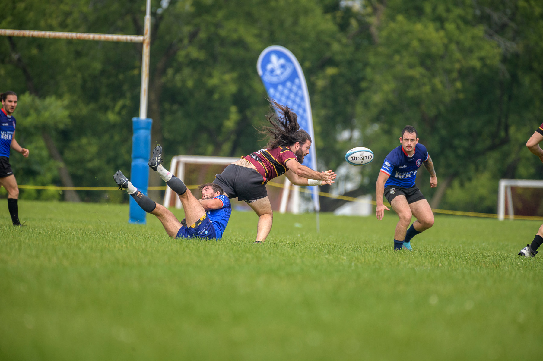  Mont-Tremblant RFC - Rugby XV de Montréal - Rugby - RQ 2024 - Finales - LPR3M - Mont-Tremblant vs XV de Montreal (#RQ24FLPR3MMTXV) Photo by: Simon Duquette | Siuxy Sports 2024-08-17