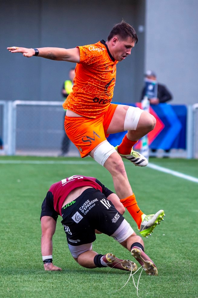  Stade niçois - Racing Club Narbonnais - Rugby - FFR 2024 - Finale Nationale - Nice (39) vs (30) Narbonne (#FFR24NATNICNAR05) Photo by: Karine Valentin | Siuxy Sports 2024-05-18