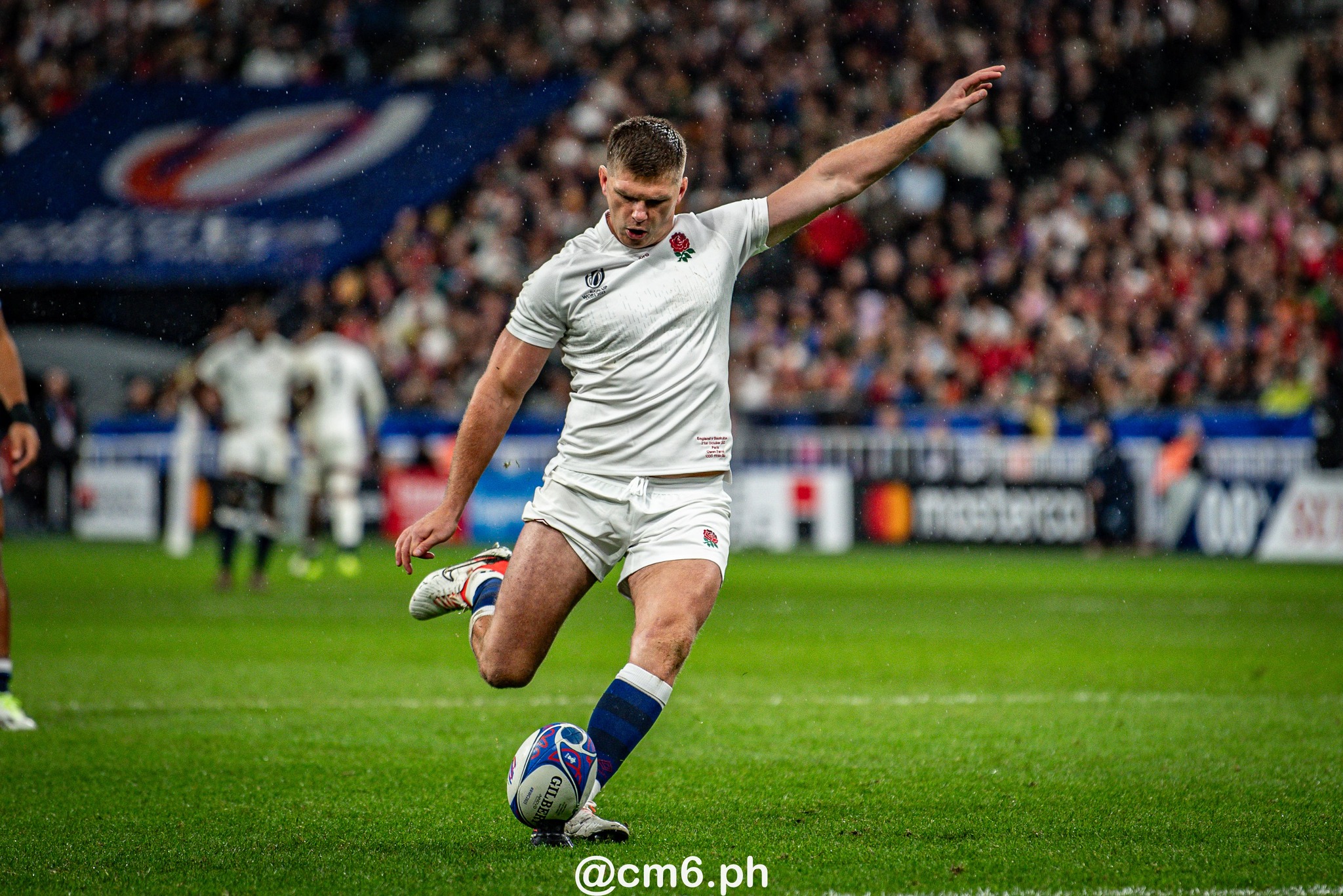  England national rugby union team - South Africa national rugby union team - Rugby - RWC 2023 - England (15) vs (16) South Africa (#RWC23ENGSAF10) Photo by: Christian Mas | Siuxy Sports 2023-10-21