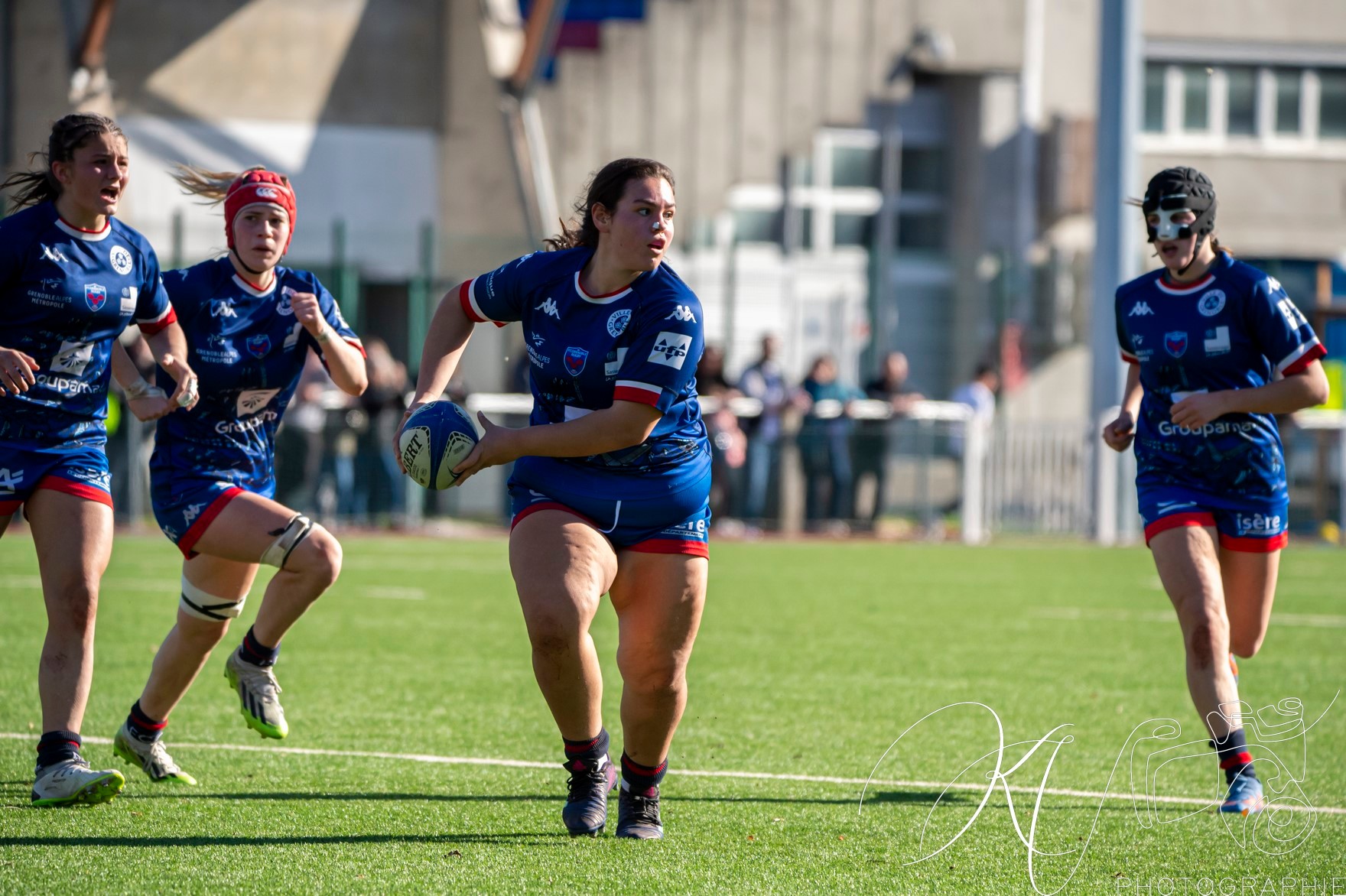  FC Grenoble Rugby - US Oyonnax Rugby - Rugby - 2024 U18 FCG AMAZONES vs US OYONNAX (#FFR24U18FCGUSO03) Photo by: Karine Valentin | Siuxy Sports 2024-03-16