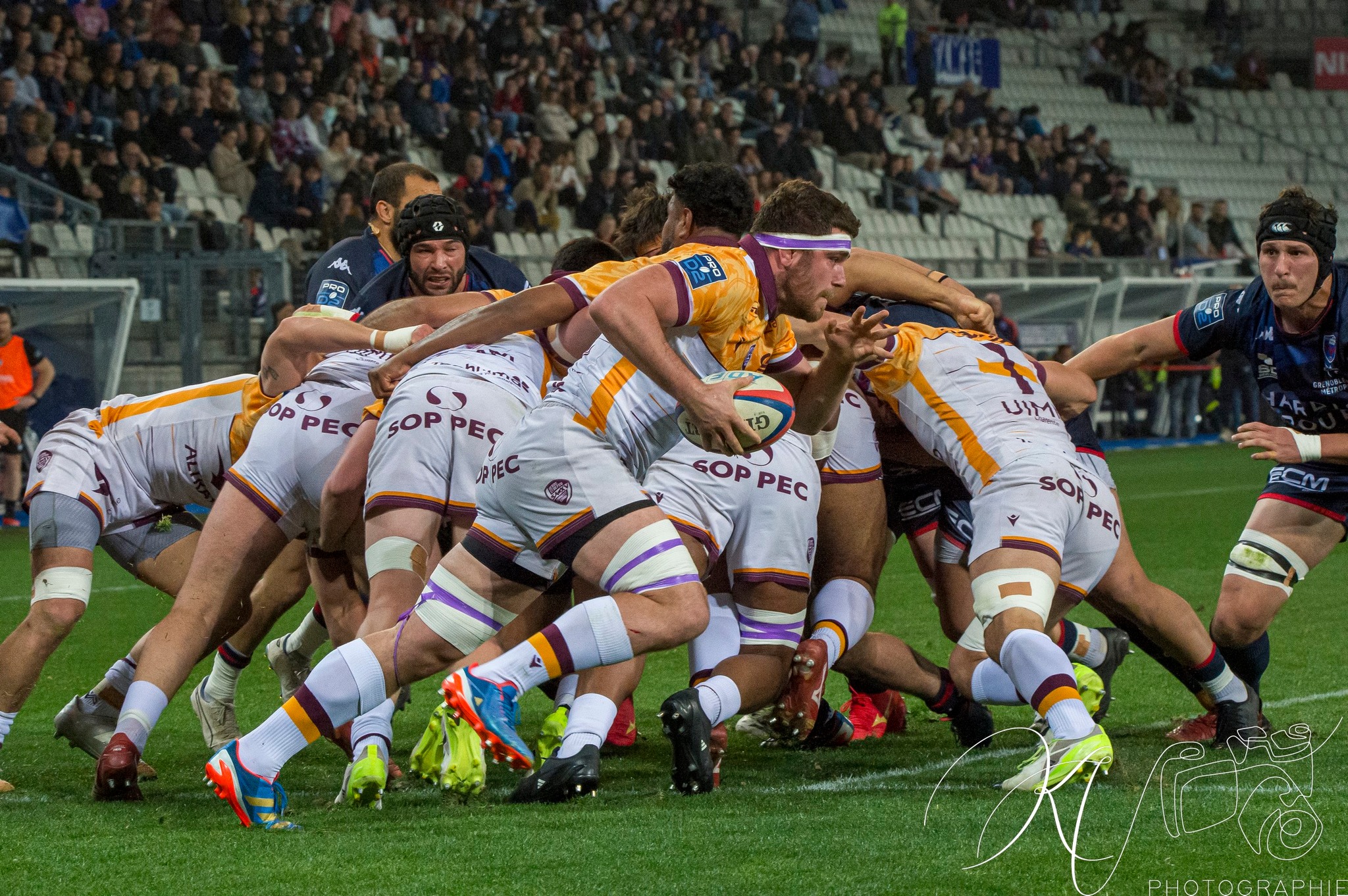  FC Grenoble Rugby - Soyaux Angoulême - Rugby - PRO D2 - FC Grenoble (21) vs (18) Soyaux Angouleme (#PD224FCGSAN03) Photo by: Karine Valentin | Siuxy Sports 2024-03-29