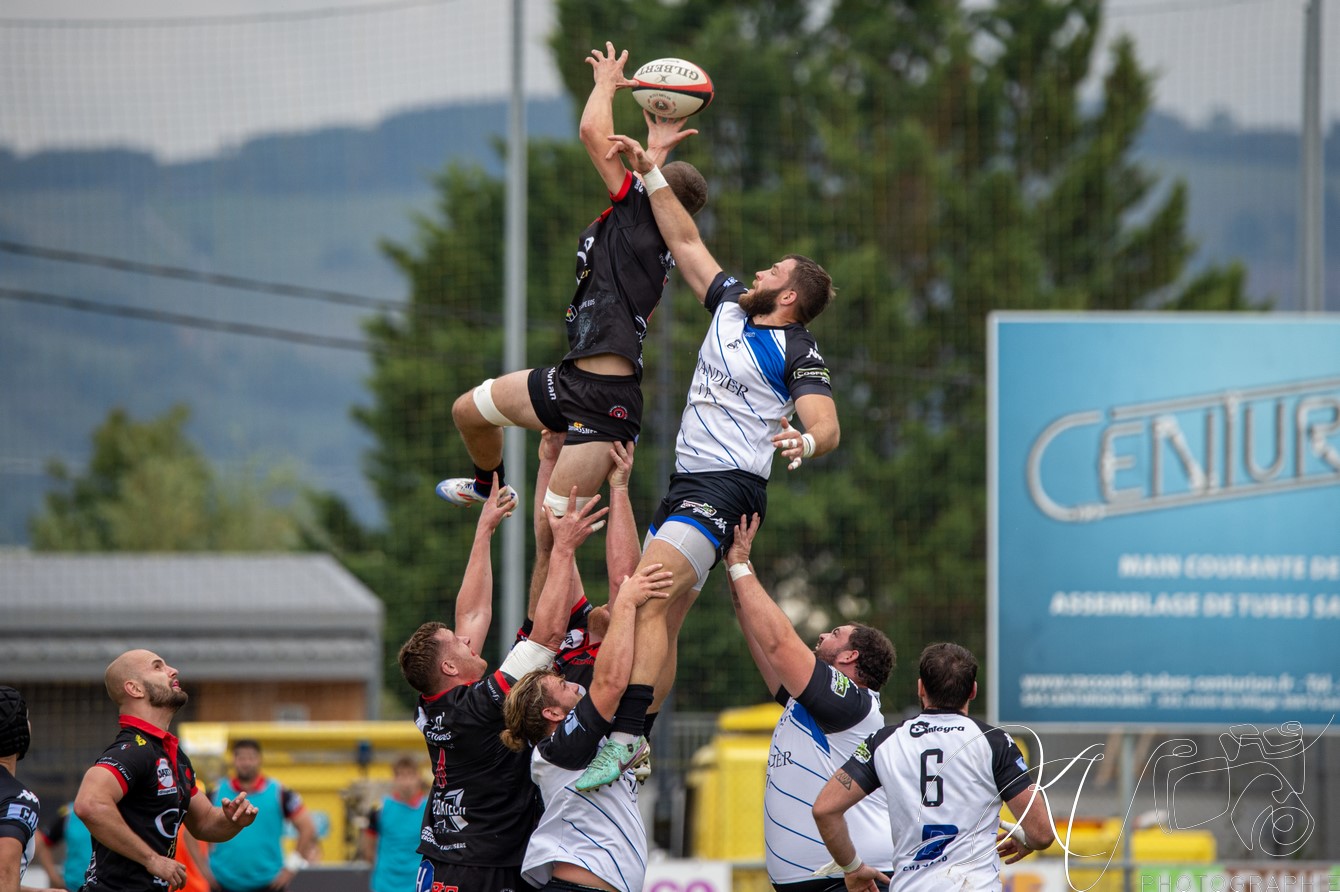  Bièvre Saint-Geoirs RC - US Vinay - Rugby - FFR 2024 Fed2 - Bievre SG vs US Vinay (#FFR24F2BSGUSV09) Photo by: Karine Valentin | Siuxy Sports 2024-09-22